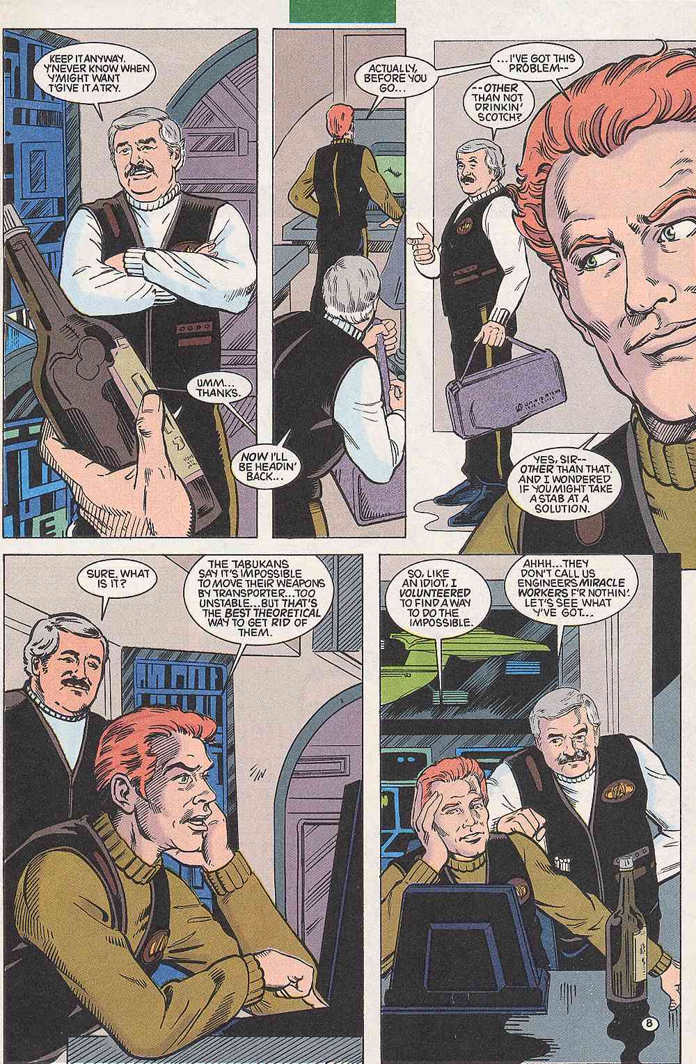 Read online Star Trek (1989) comic -  Issue #38 - 8