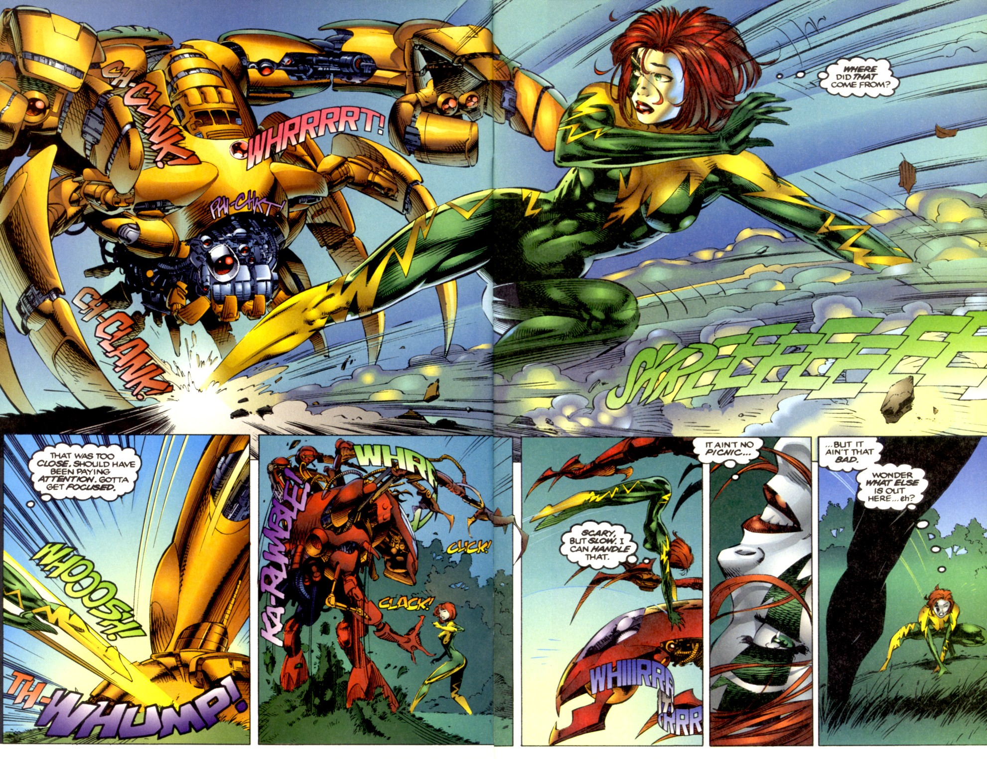 Read online Cyberforce (1993) comic -  Issue #1 - 6