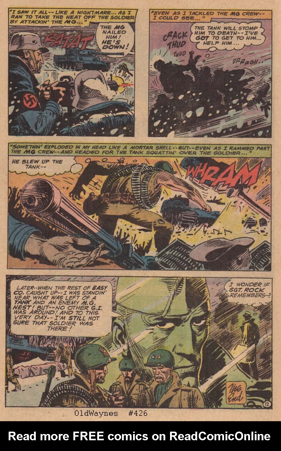 Read online Star Spangled War Stories (1952) comic -  Issue #157 - 13