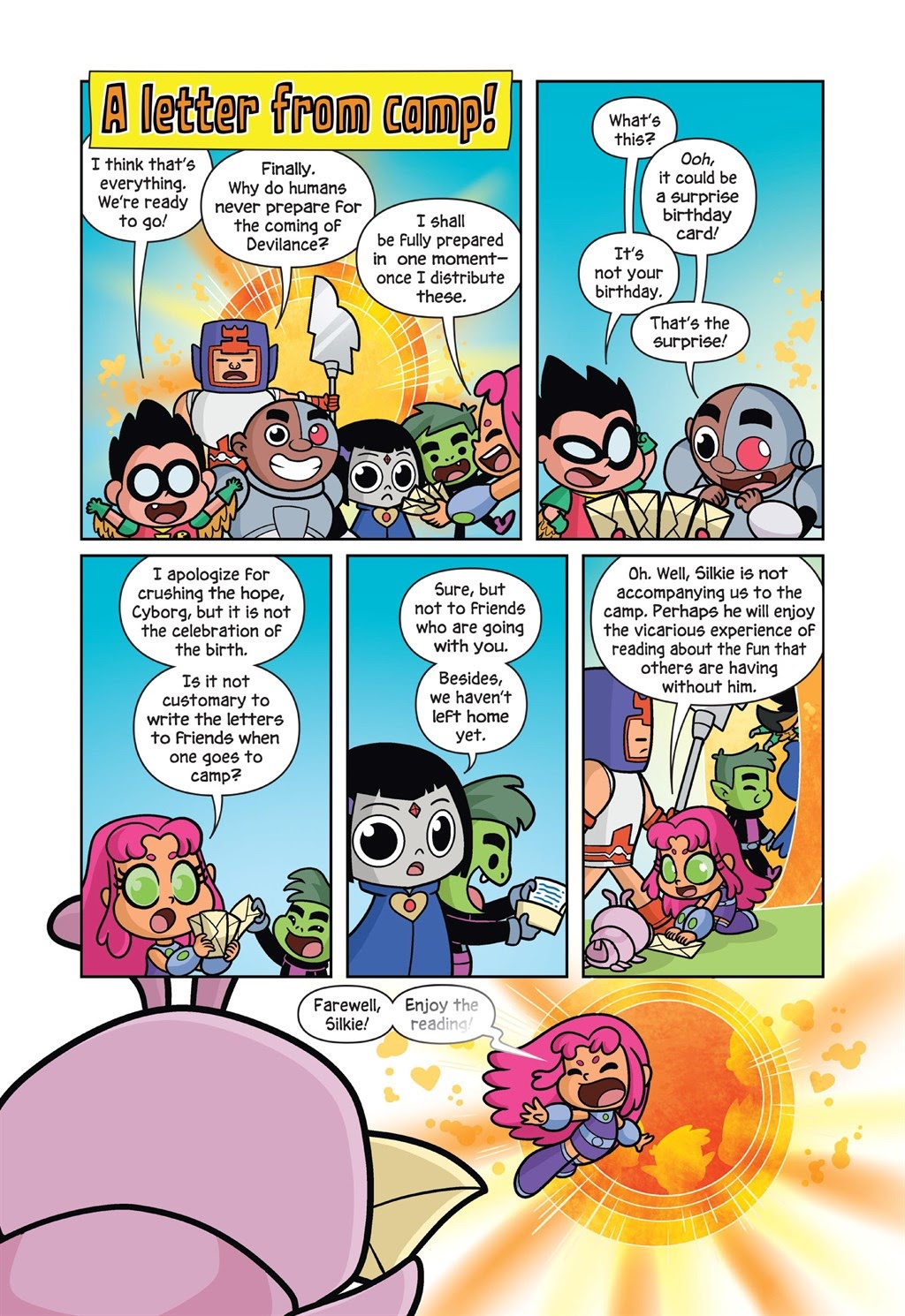 Read online Teen Titans Go! To Camp comic -  Issue # _TPB - 23