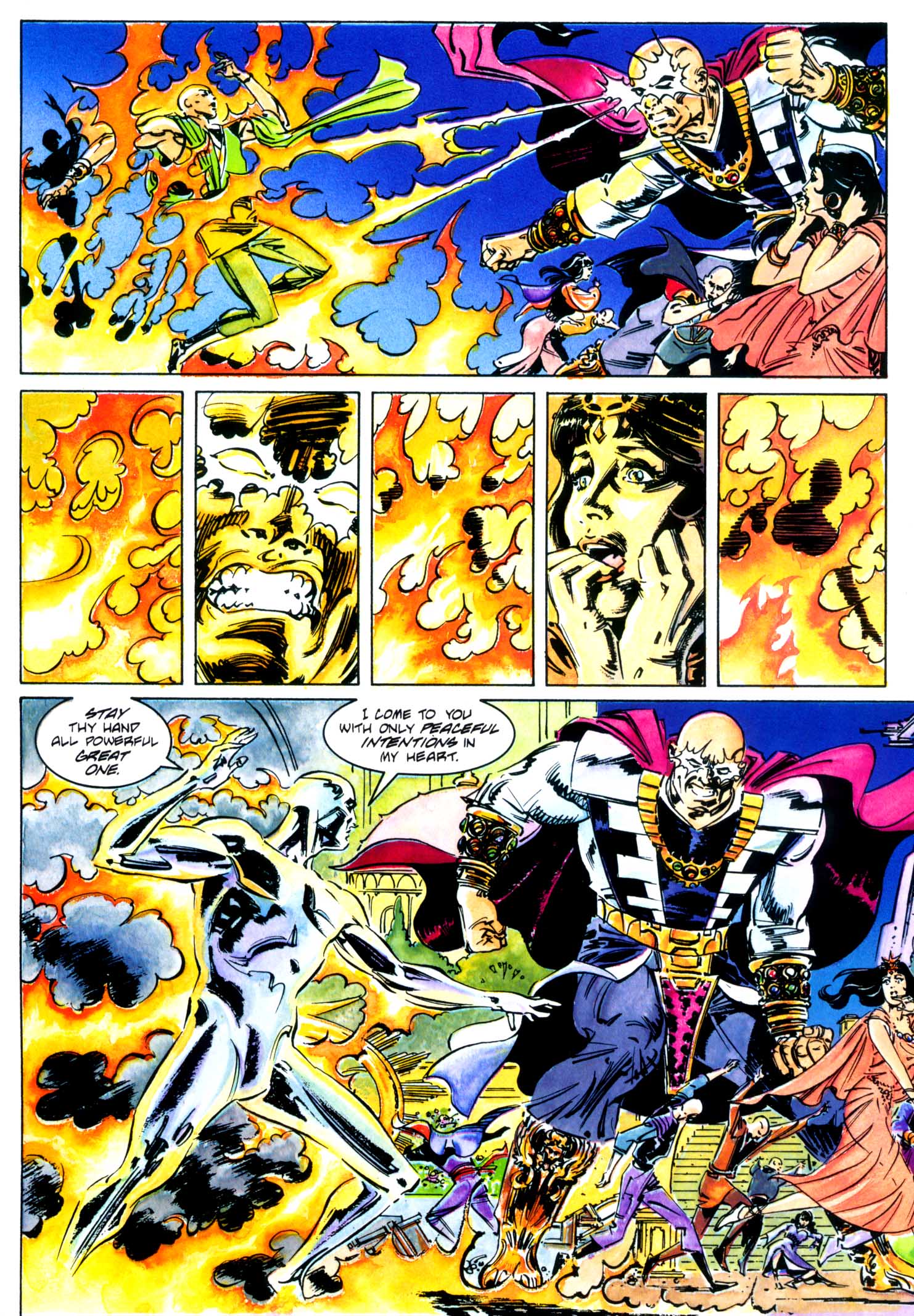 Read online Marvel Graphic Novel comic -  Issue #71 - Silver Surfer - Homecoming - 34