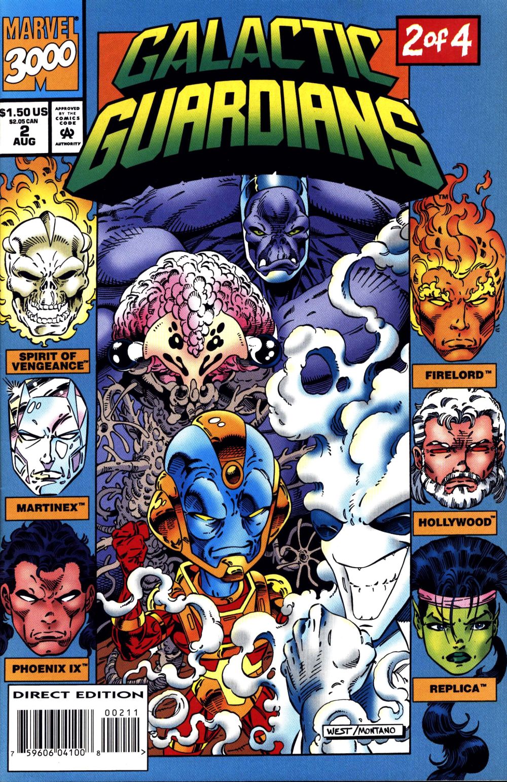 Read online Galactic Guardians comic -  Issue #2 - 1