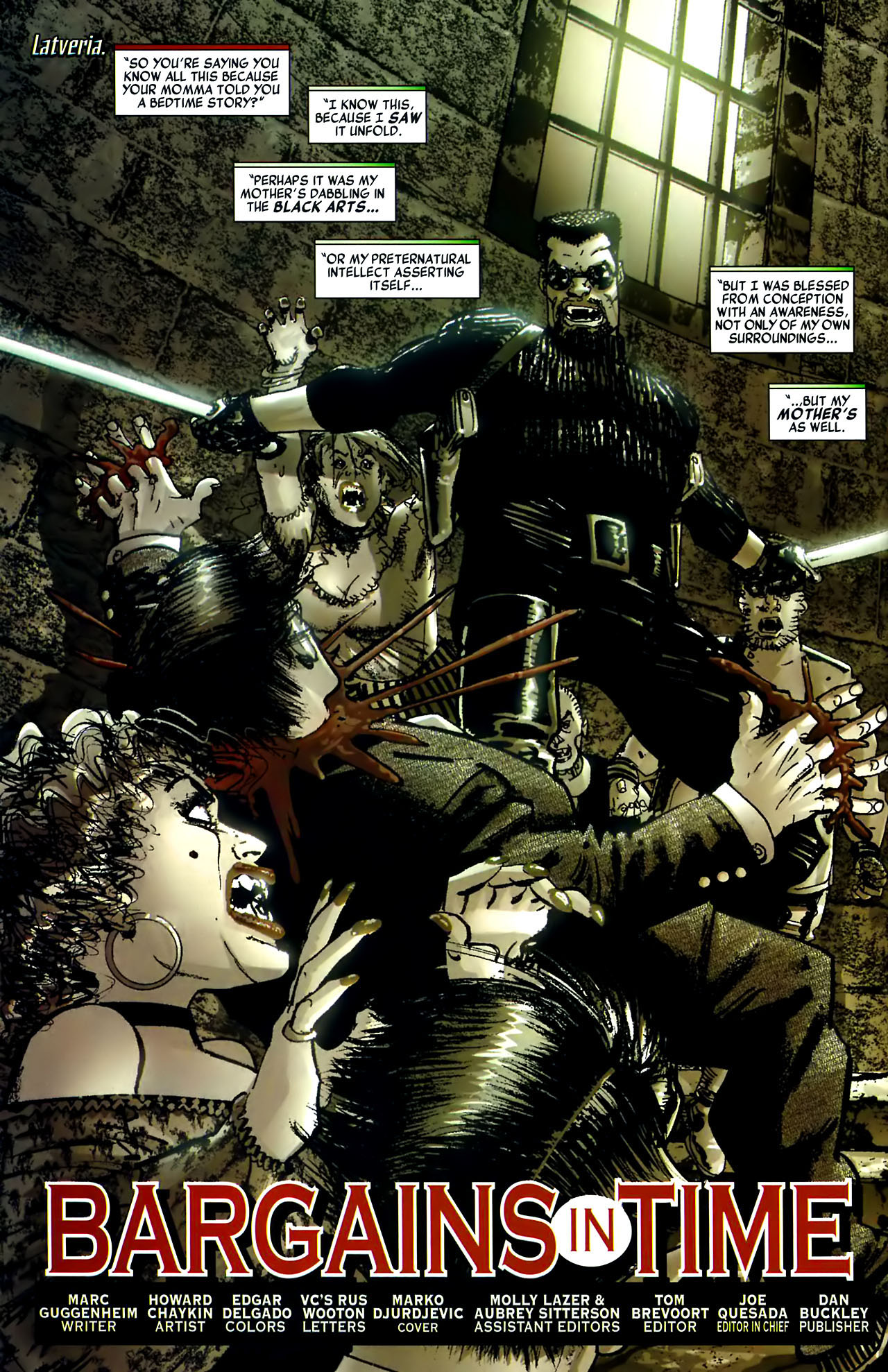 Read online Blade (2006) comic -  Issue #2 - 3
