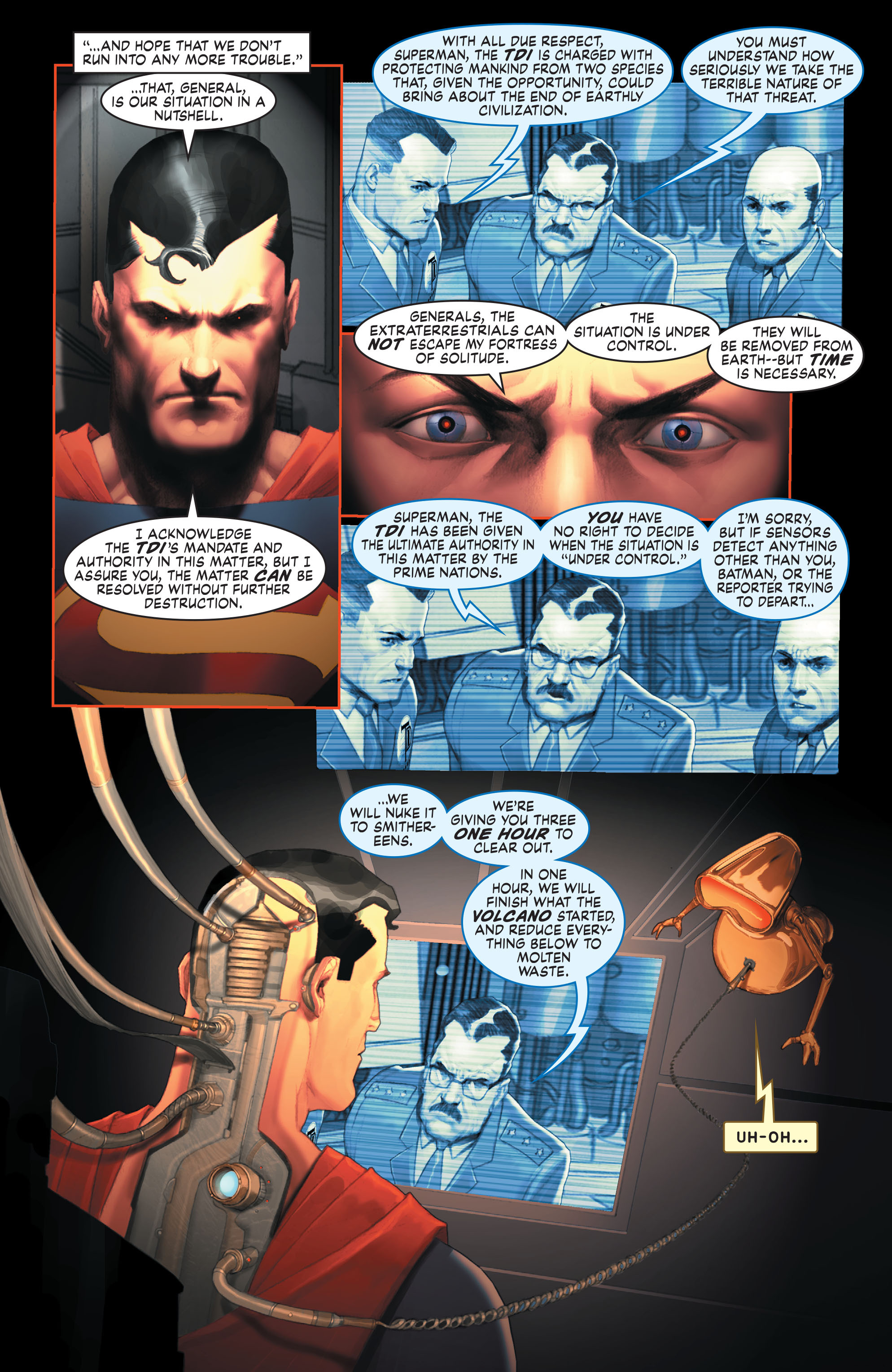 Read online Superman and Batman Vs. Aliens and Predator comic -  Issue #2 - 21