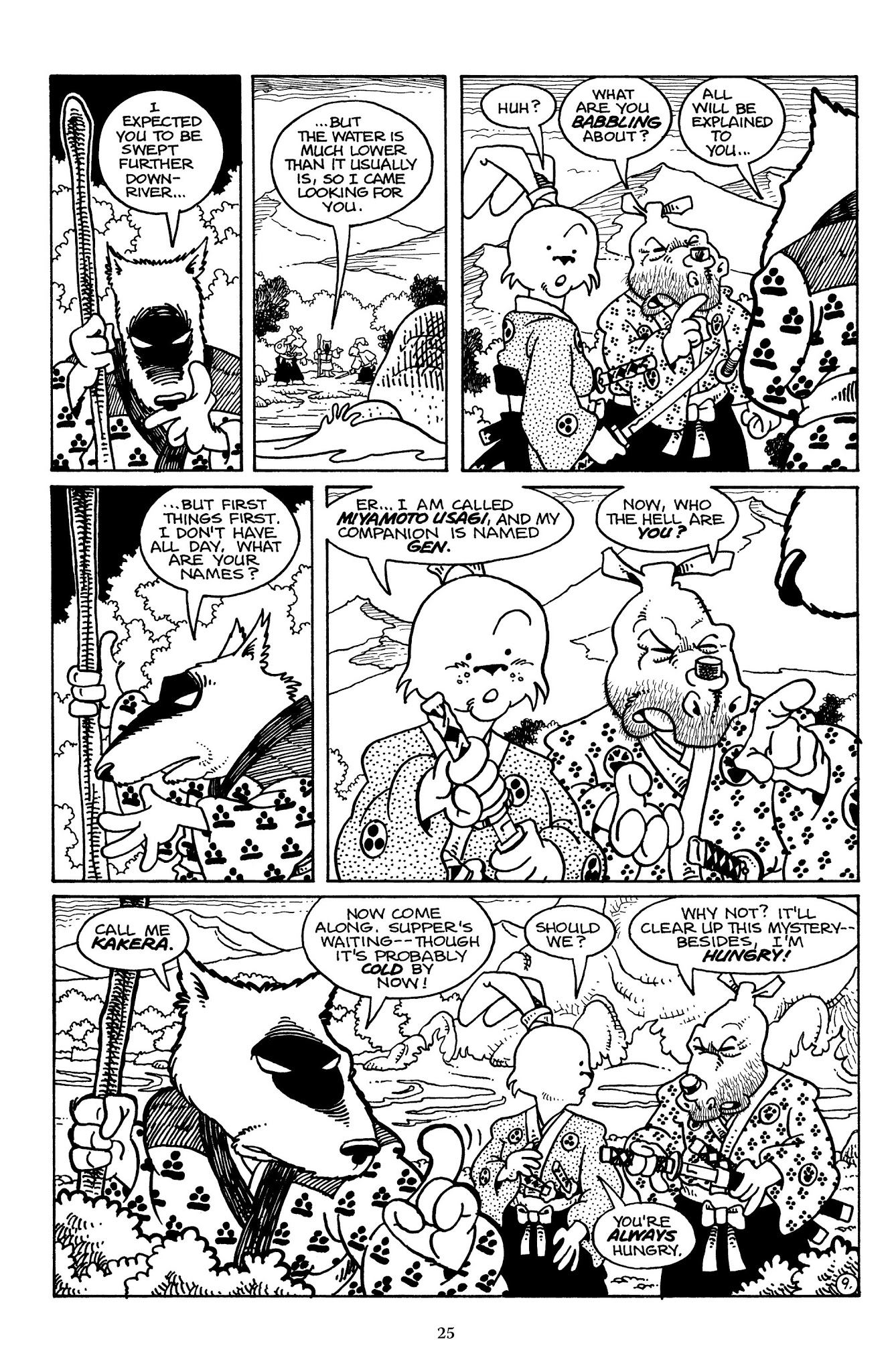 Read online The Usagi Yojimbo Saga comic -  Issue # TPB 1 - 25