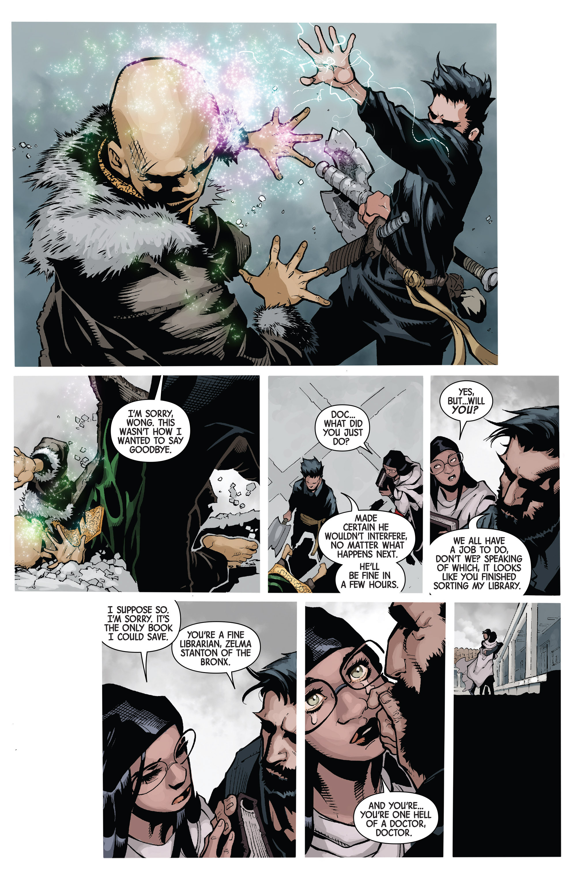 Read online Doctor Strange Vol. 2: The Last Days of Magic comic -  Issue # TPB - 129