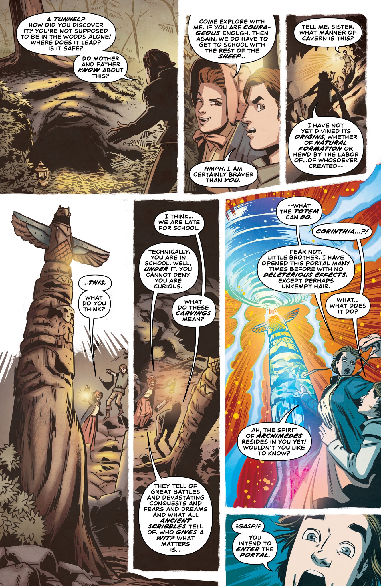 Read online Three O'Clock Club comic -  Issue #4 - 17