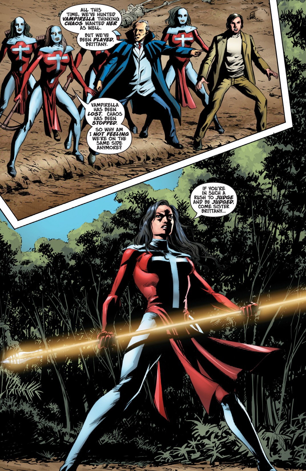 Read online Vampirella and the Scarlet Legion comic -  Issue # TPB - 114