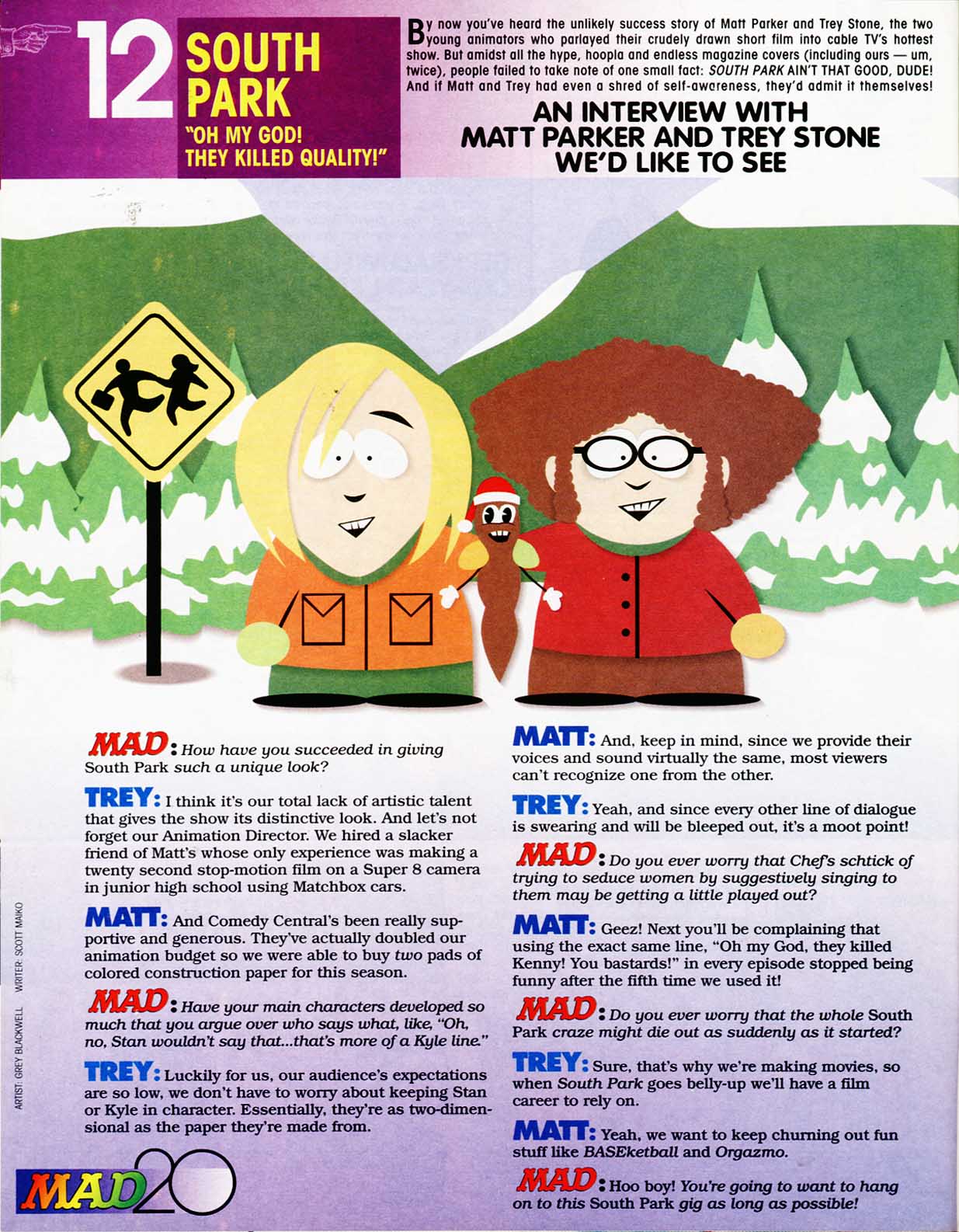 Read online MAD comic -  Issue #377 - 28