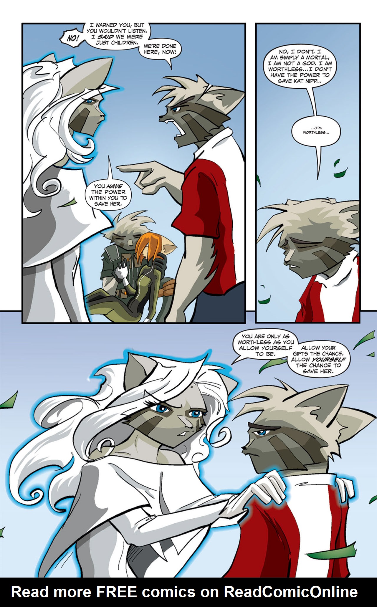 Read online NGuard comic -  Issue #3 - 14