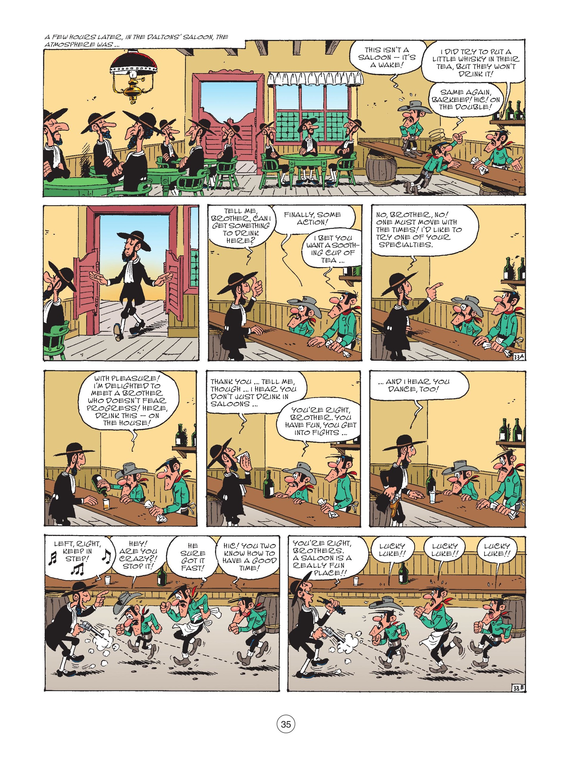 Read online A Lucky Luke Adventure comic -  Issue #73 - 37