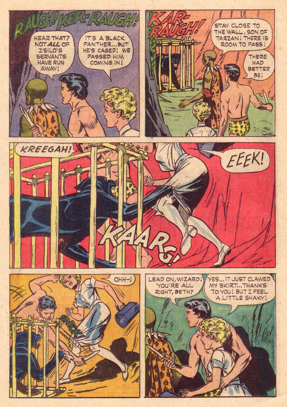 Read online Korak, Son of Tarzan (1964) comic -  Issue #4 - 16