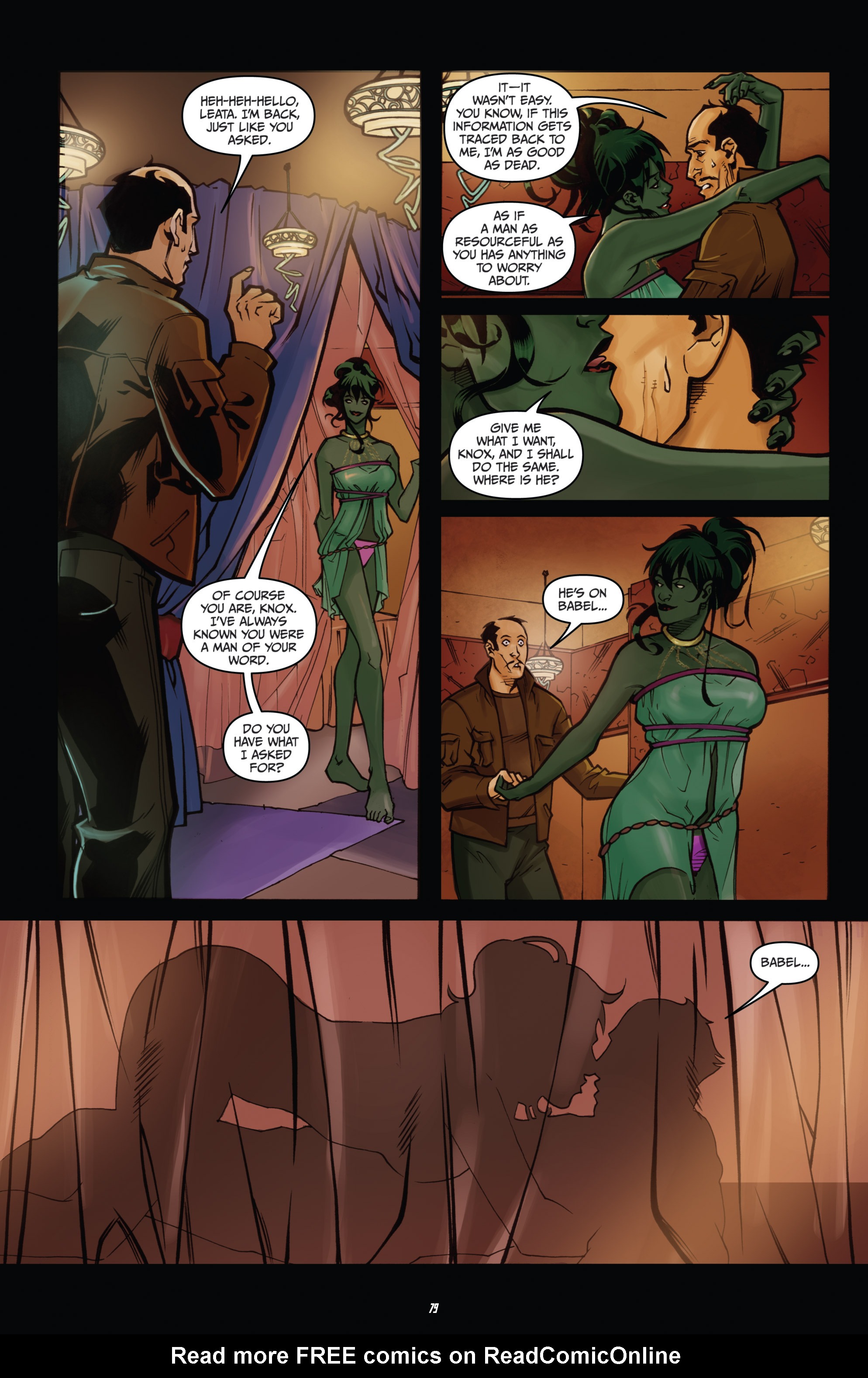 Read online Star Trek: Alien Spotlight comic -  Issue # TPB 1 - 80