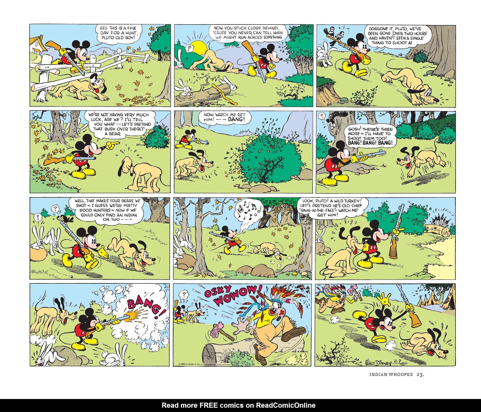 Walt Disney's Mickey Mouse Color Sundays issue TPB 1 (Part 1) - Page 23