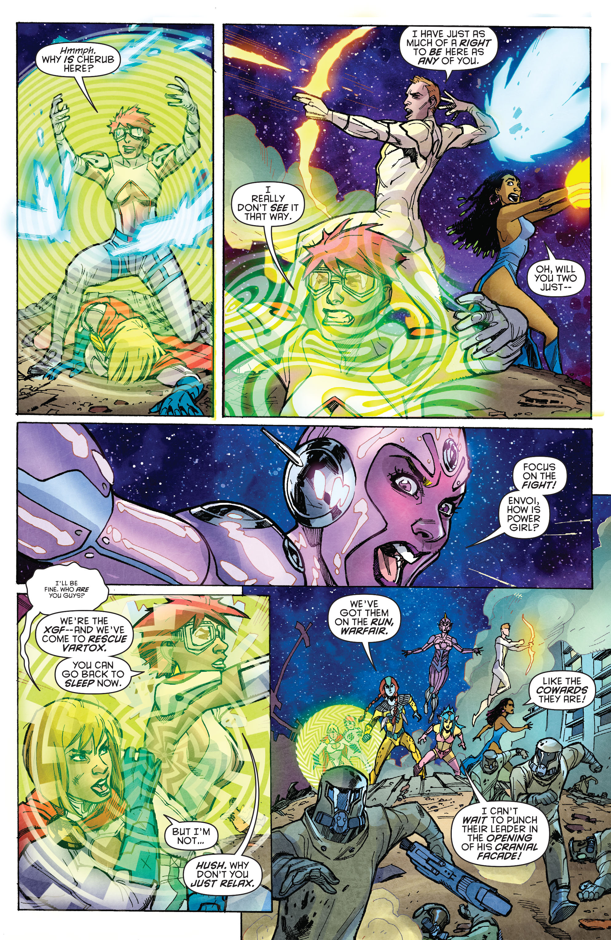 Read online Harley Quinn and Power Girl comic -  Issue #2 - 17