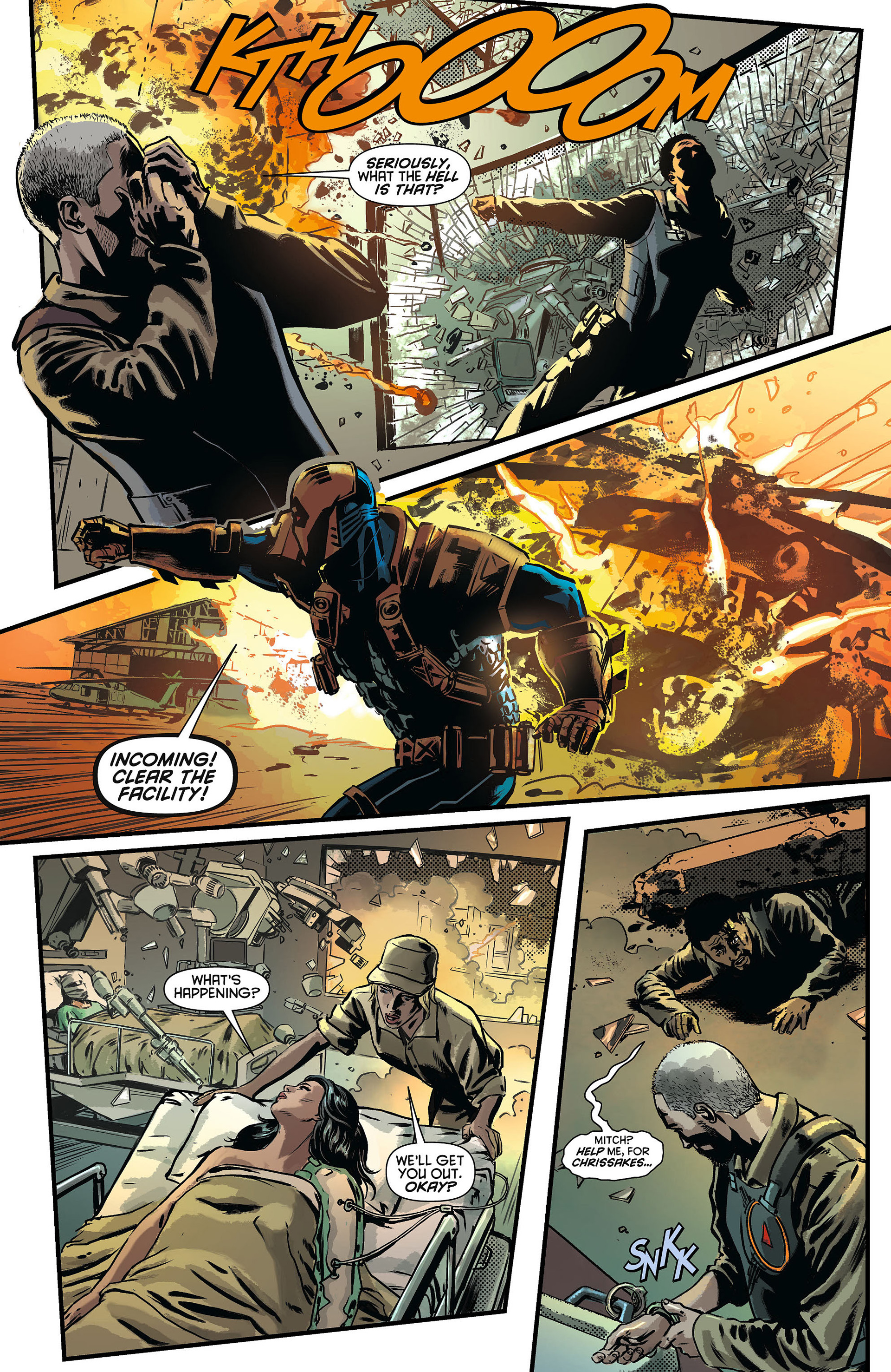 Read online Resurrection Man (2011) comic -  Issue #5 - 14