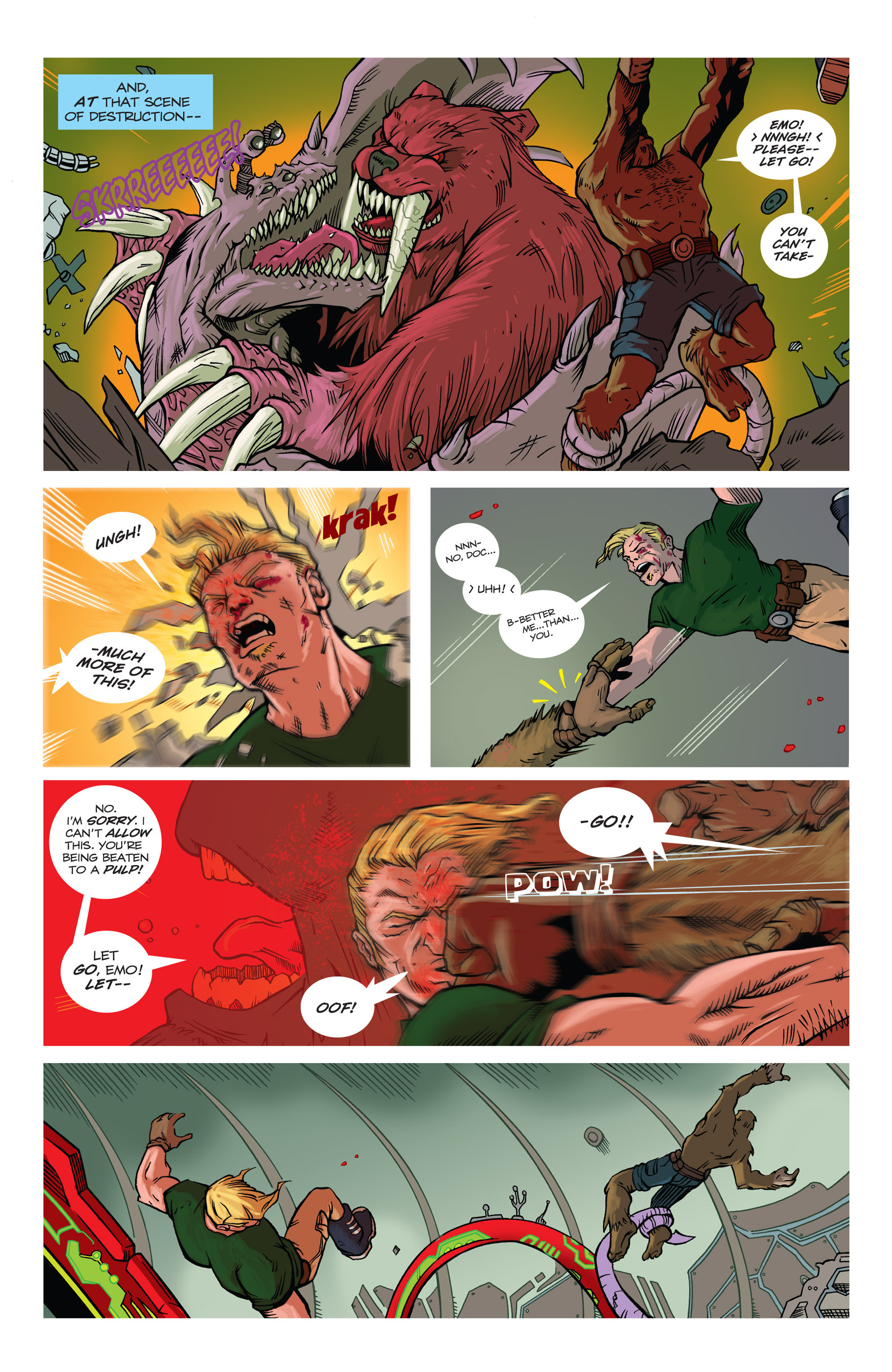 Read online The Perhapanauts: Danger Down Under! comic -  Issue #5 - 13