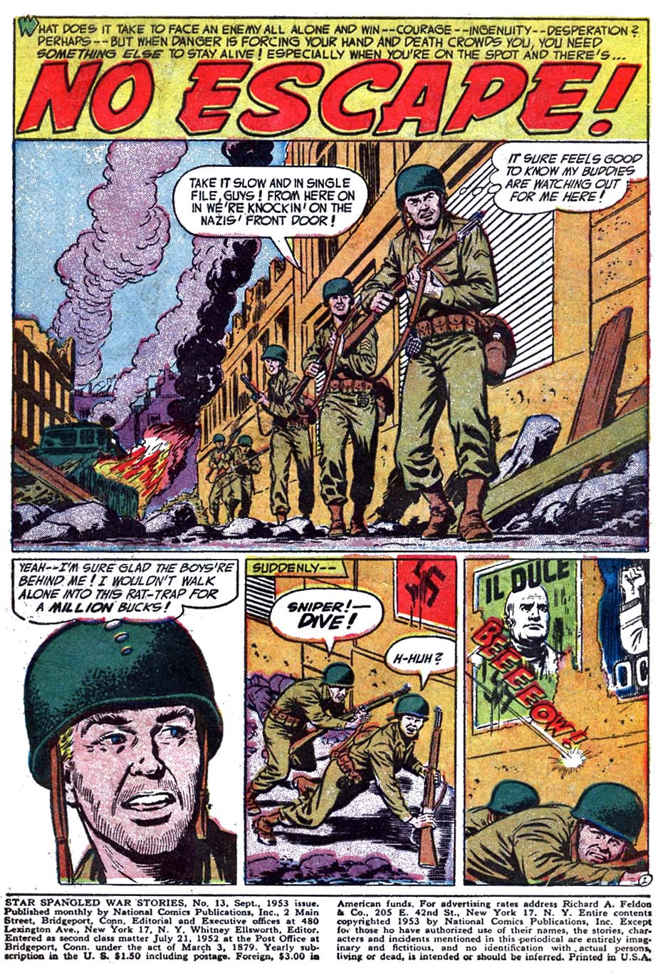 Read online Star Spangled War Stories (1952) comic -  Issue #13 - 3