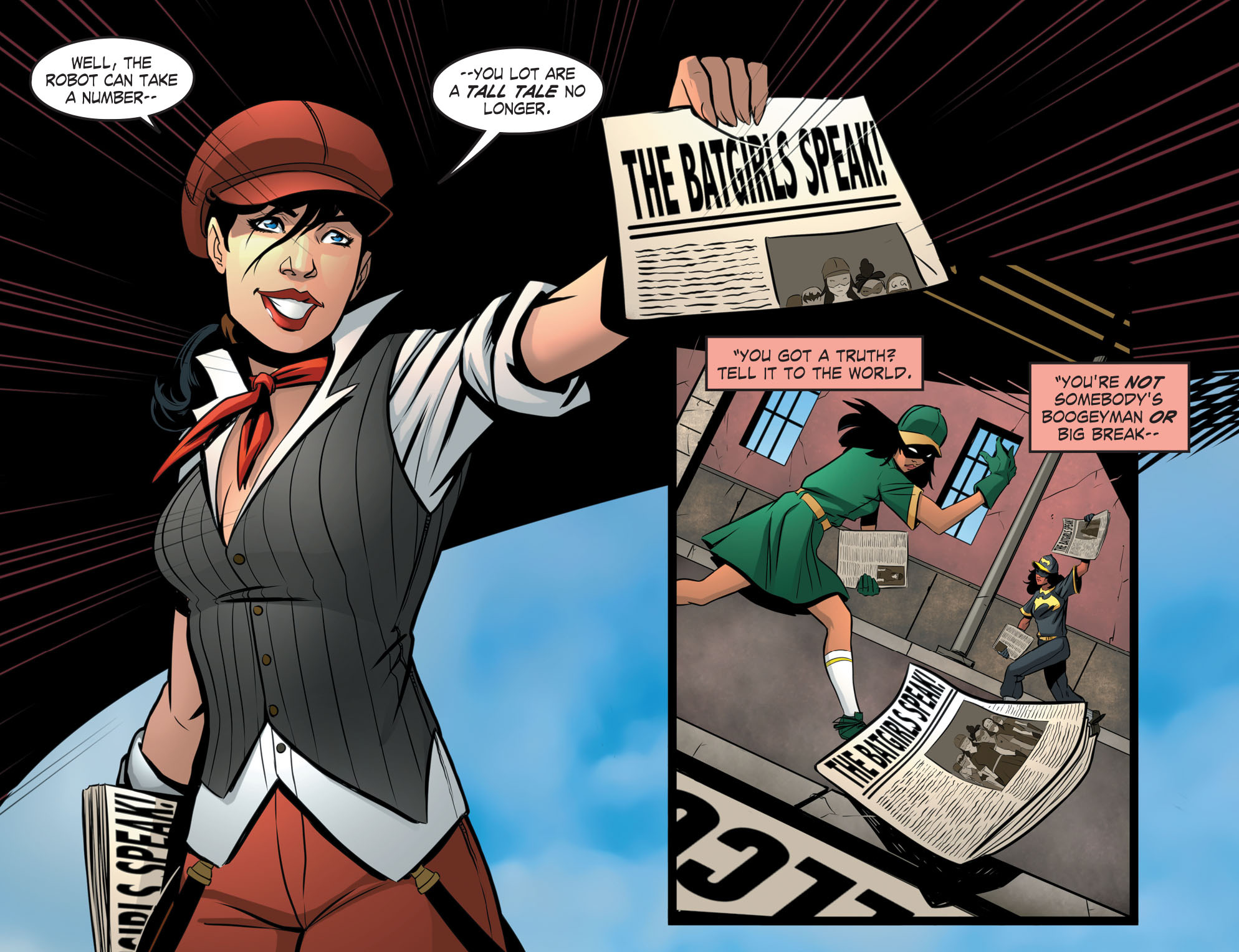 Read online DC Comics: Bombshells comic -  Issue #38 - 17