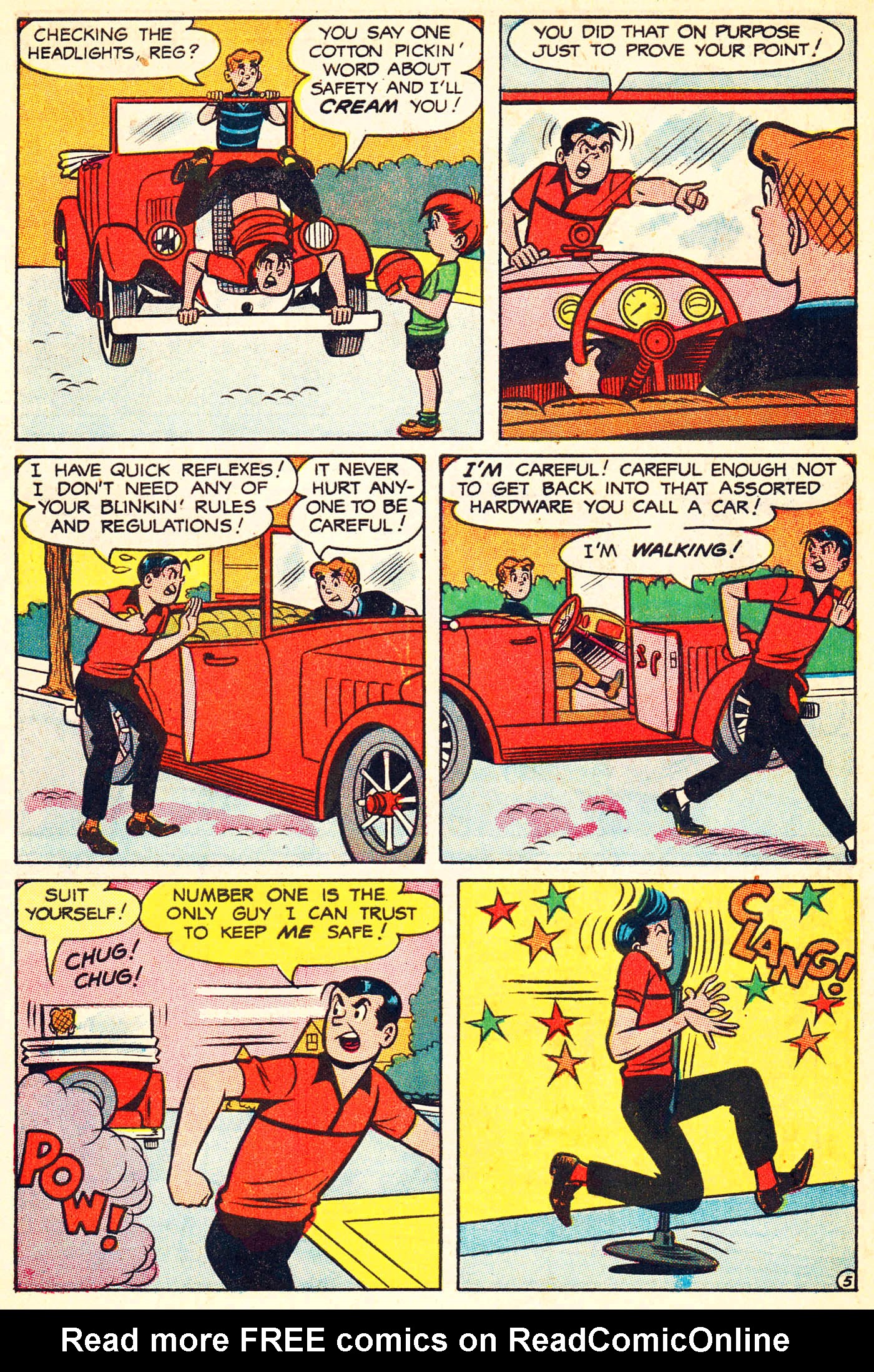 Read online Pep Comics comic -  Issue #208 - 7