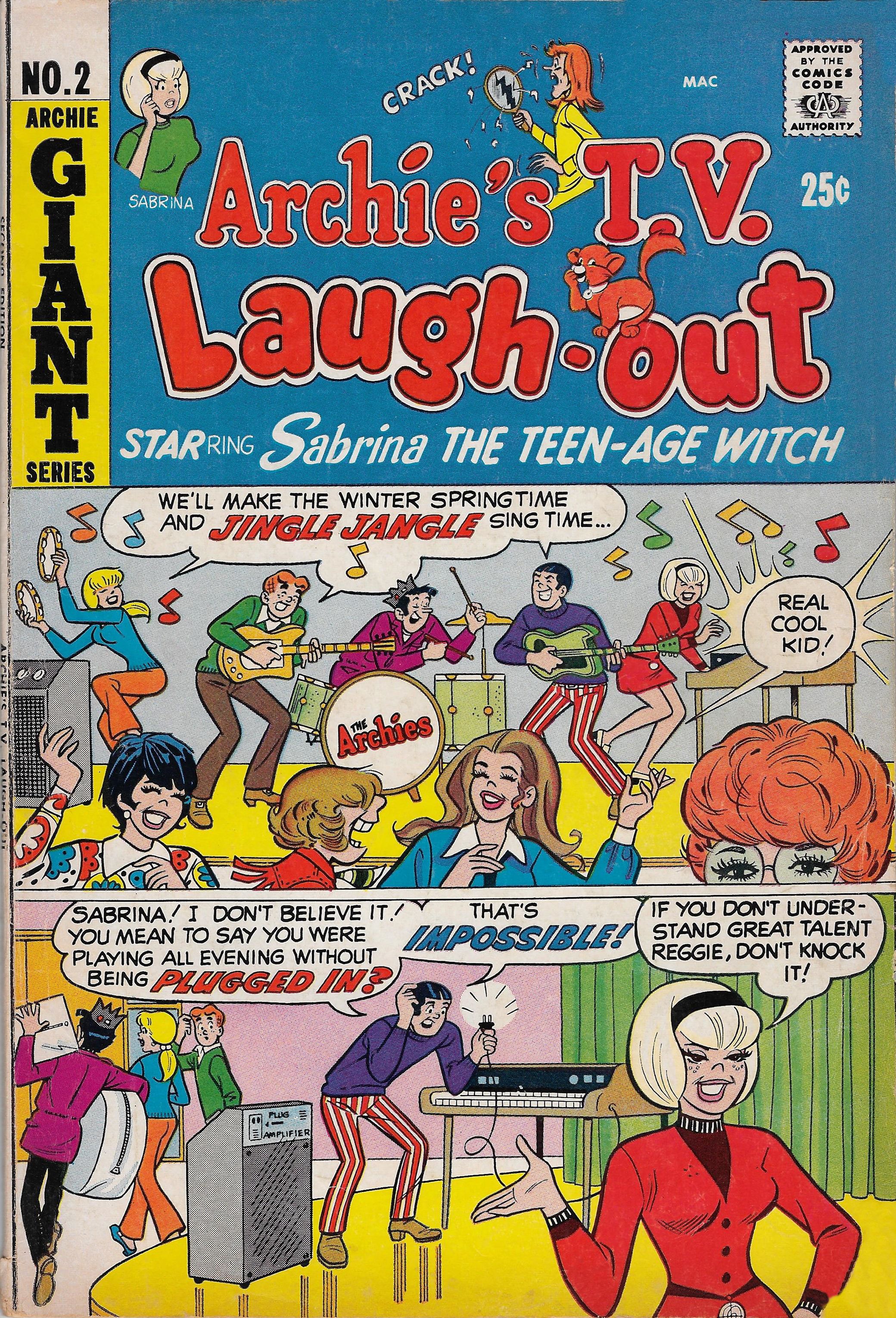 Read online Archie's TV Laugh-Out comic -  Issue #2 - 1