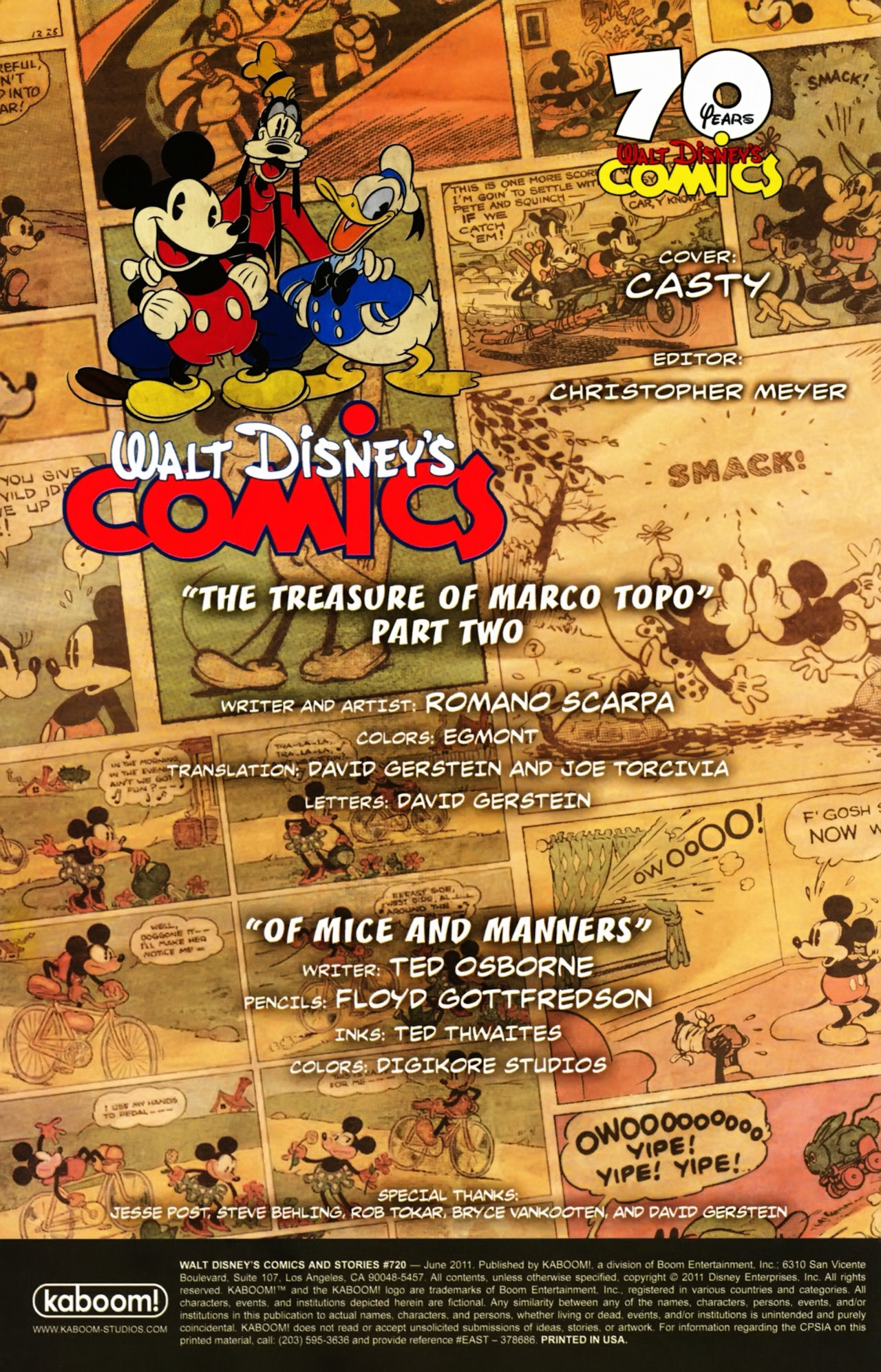 Read online Walt Disney's Comics and Stories comic -  Issue #720 - 2