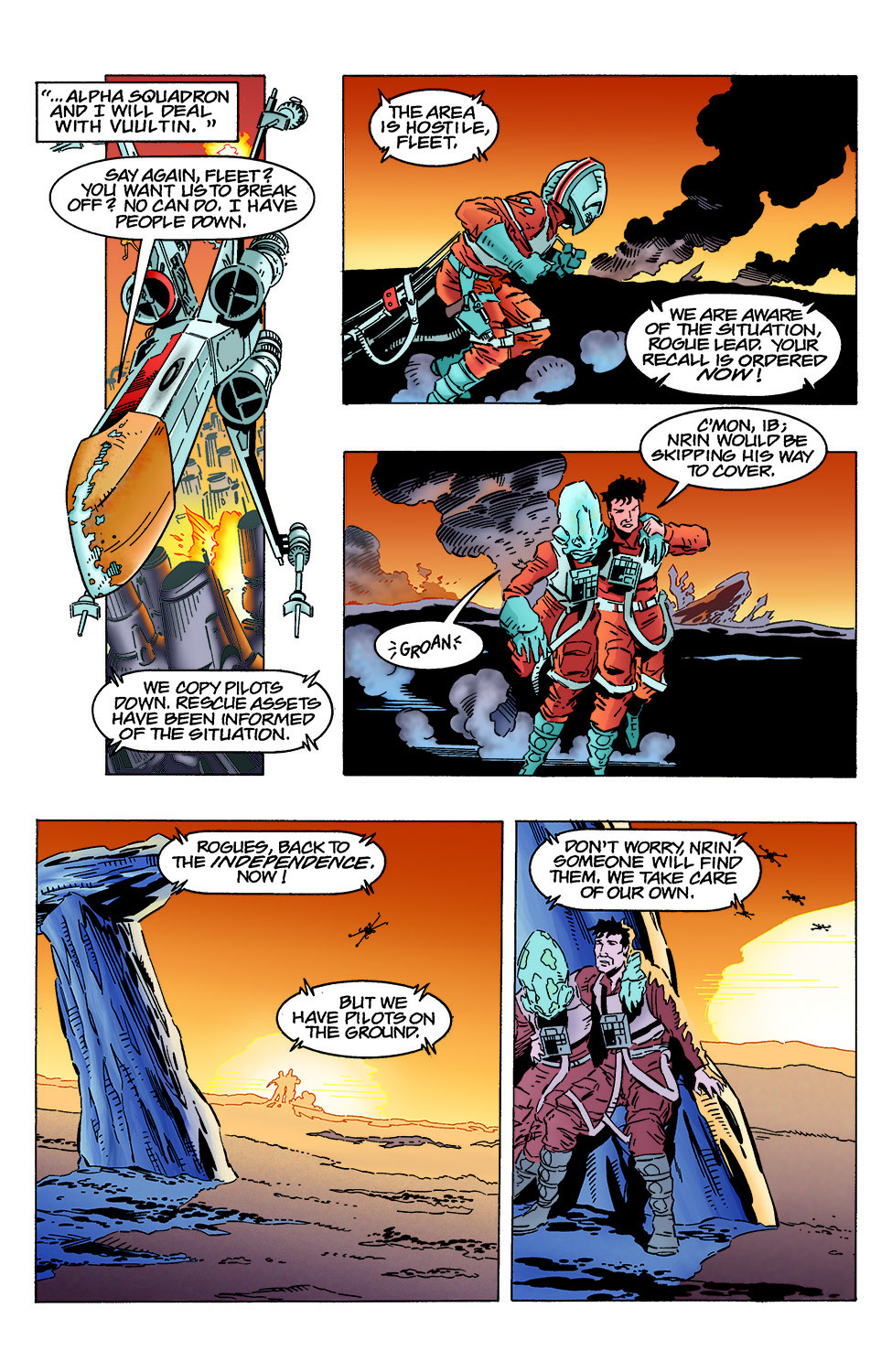 Read online Star Wars: X-Wing Rogue Squadron comic -  Issue #22 - 20
