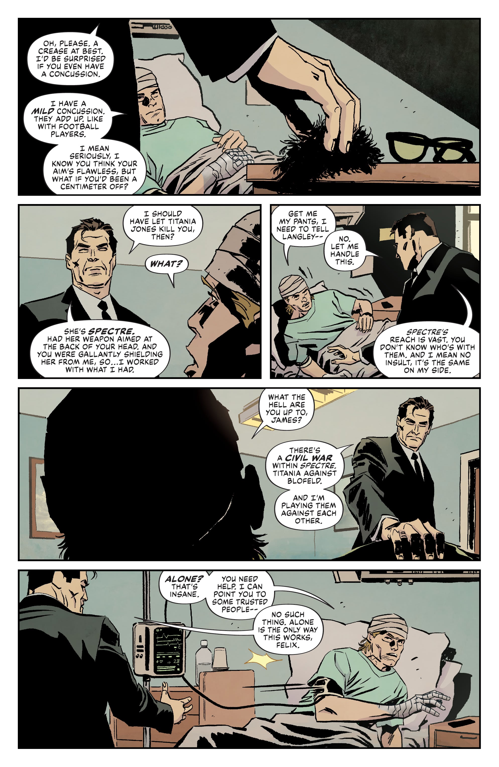 Read online James Bond: Agent of Spectre comic -  Issue #3 - 19