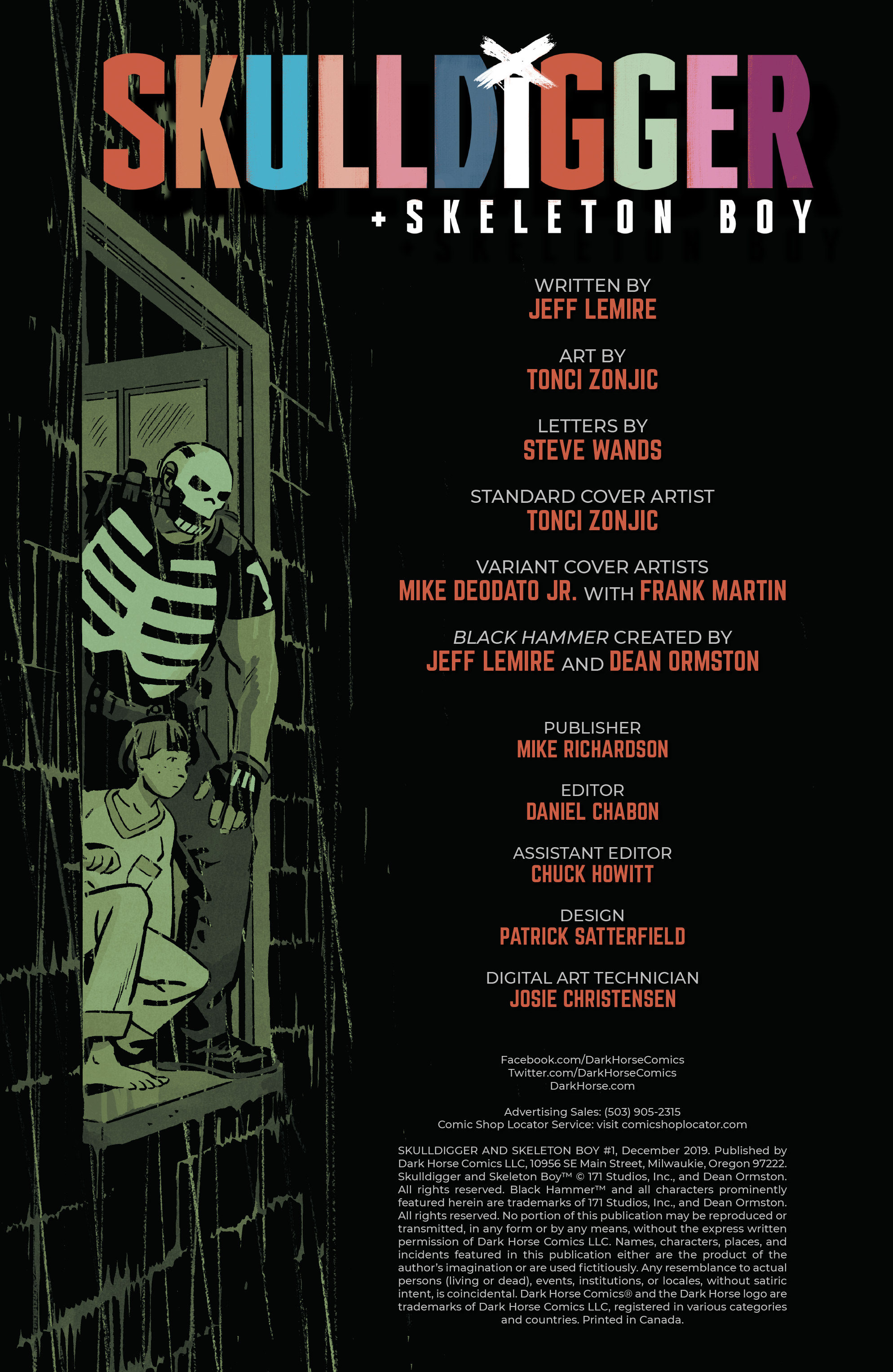 Read online Skulldigger and Skeleton Boy comic -  Issue #1 - 2