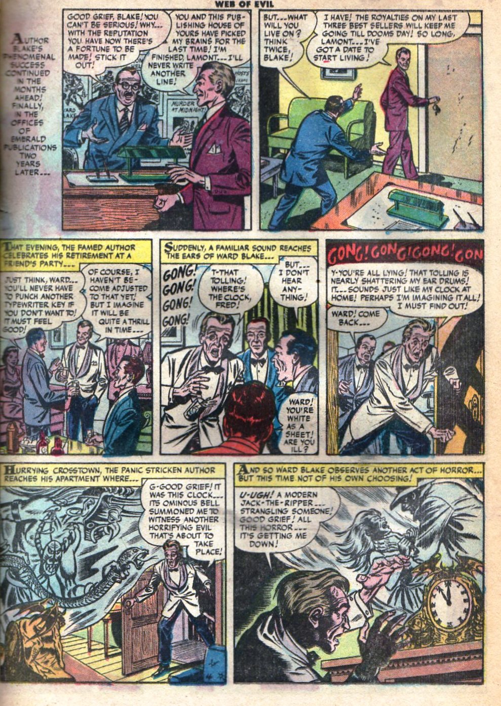 Read online Web of Evil comic -  Issue #13 - 15