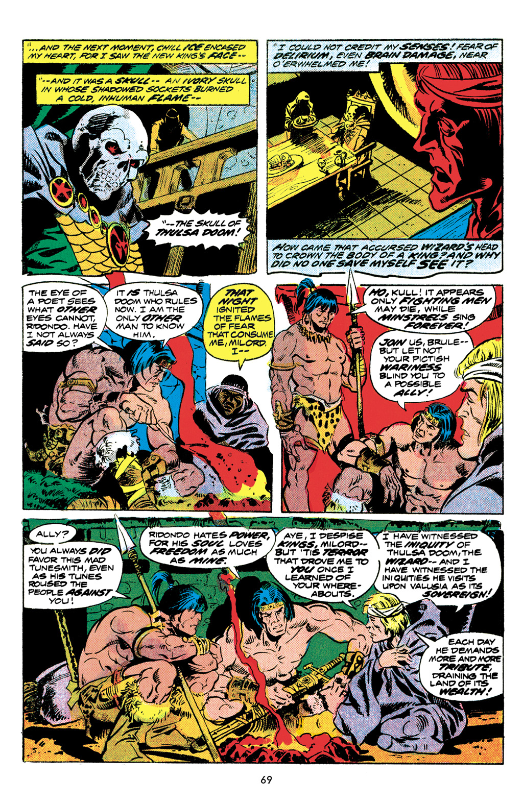 Read online The Chronicles of Kull comic -  Issue # TPB 2 (Part 1) - 70