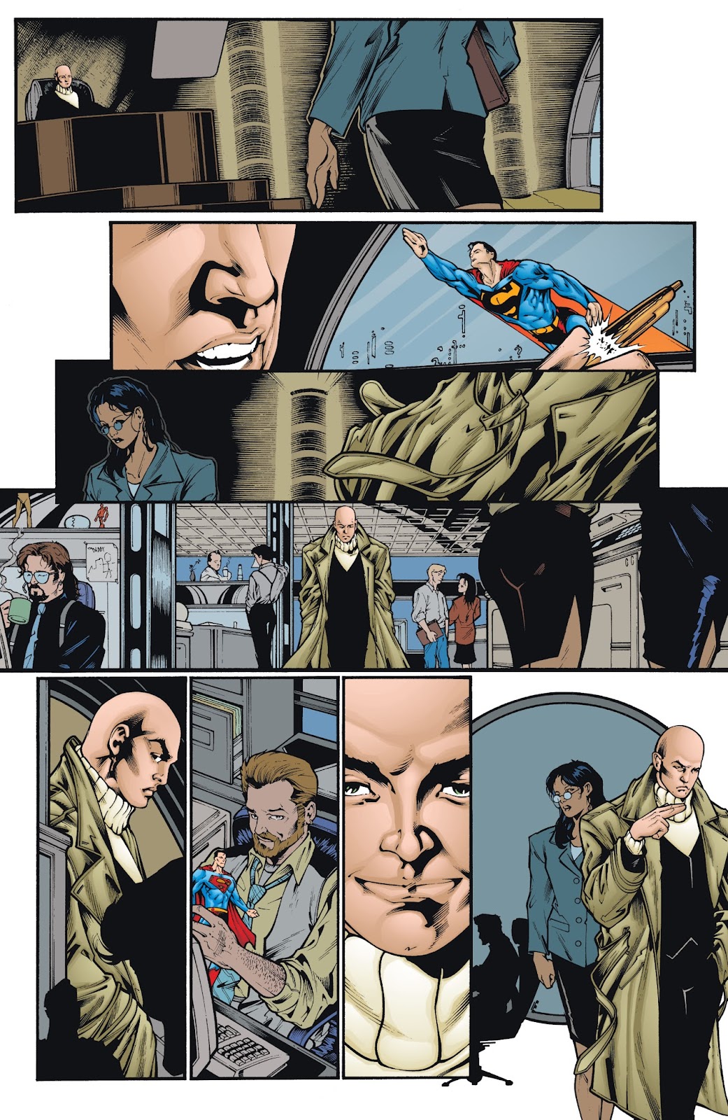 Superman: President Luthor issue TPB - Page 10