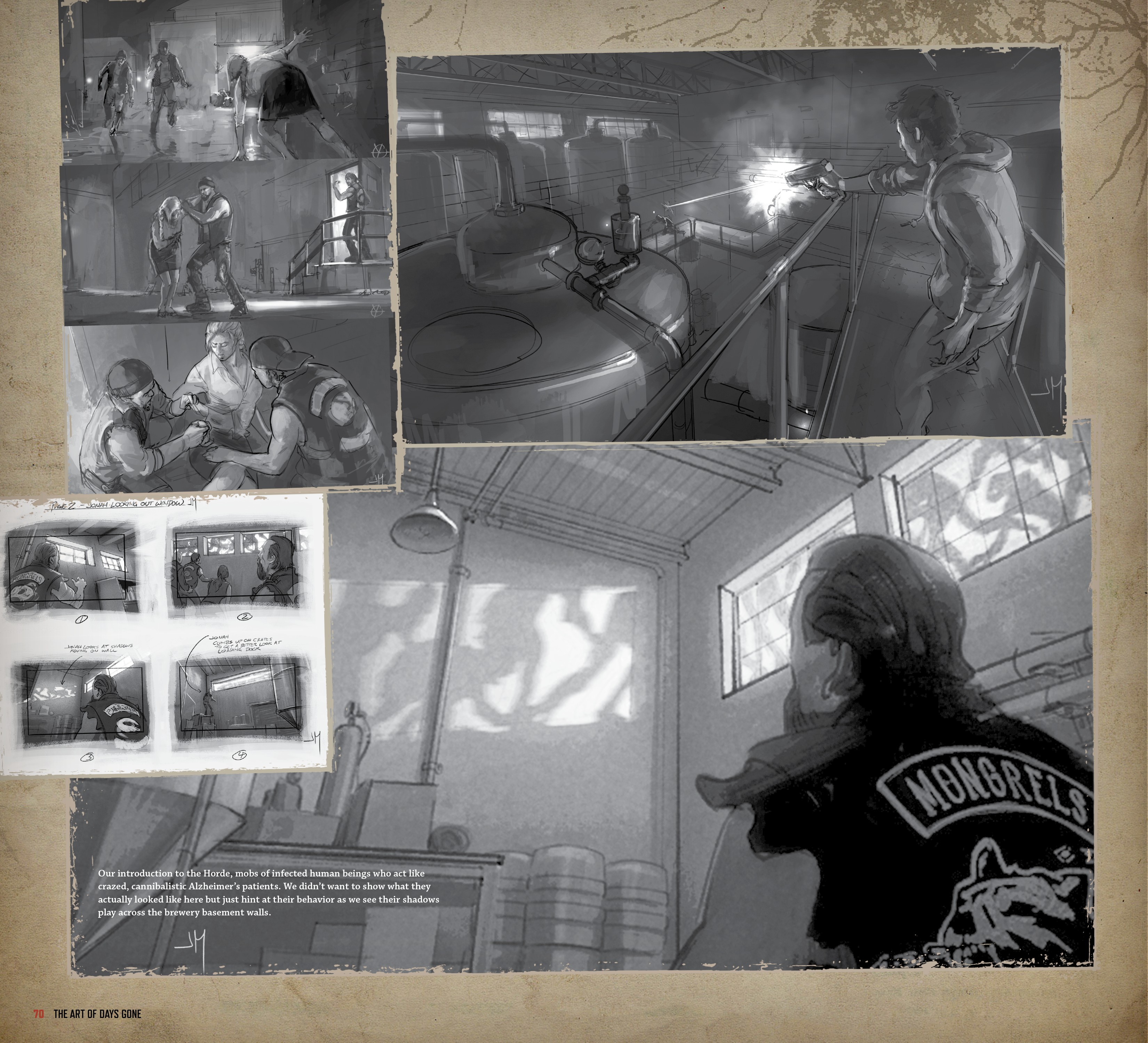 Read online The Art of Days Gone comic -  Issue # TPB (Part 1) - 66