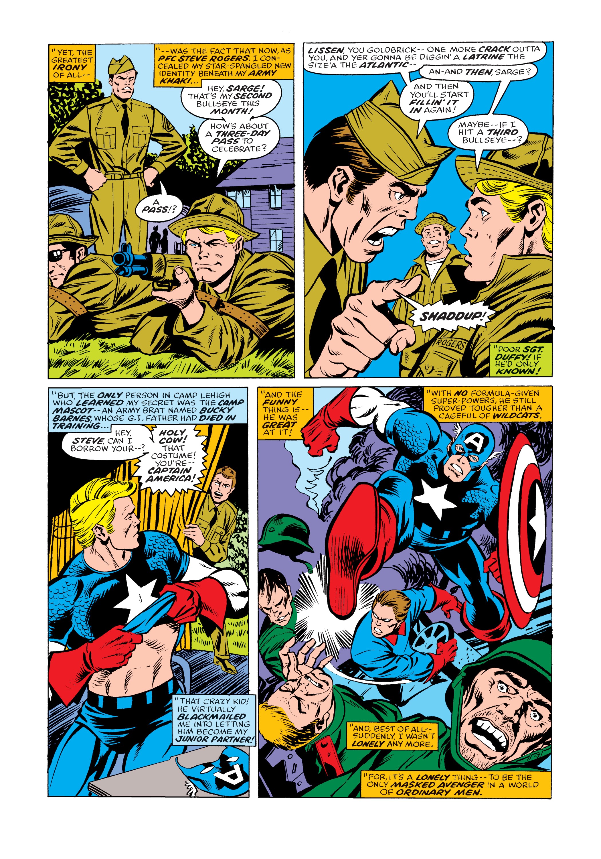 Read online Marvel Masterworks: Captain America comic -  Issue # TPB 12 (Part 1) - 14