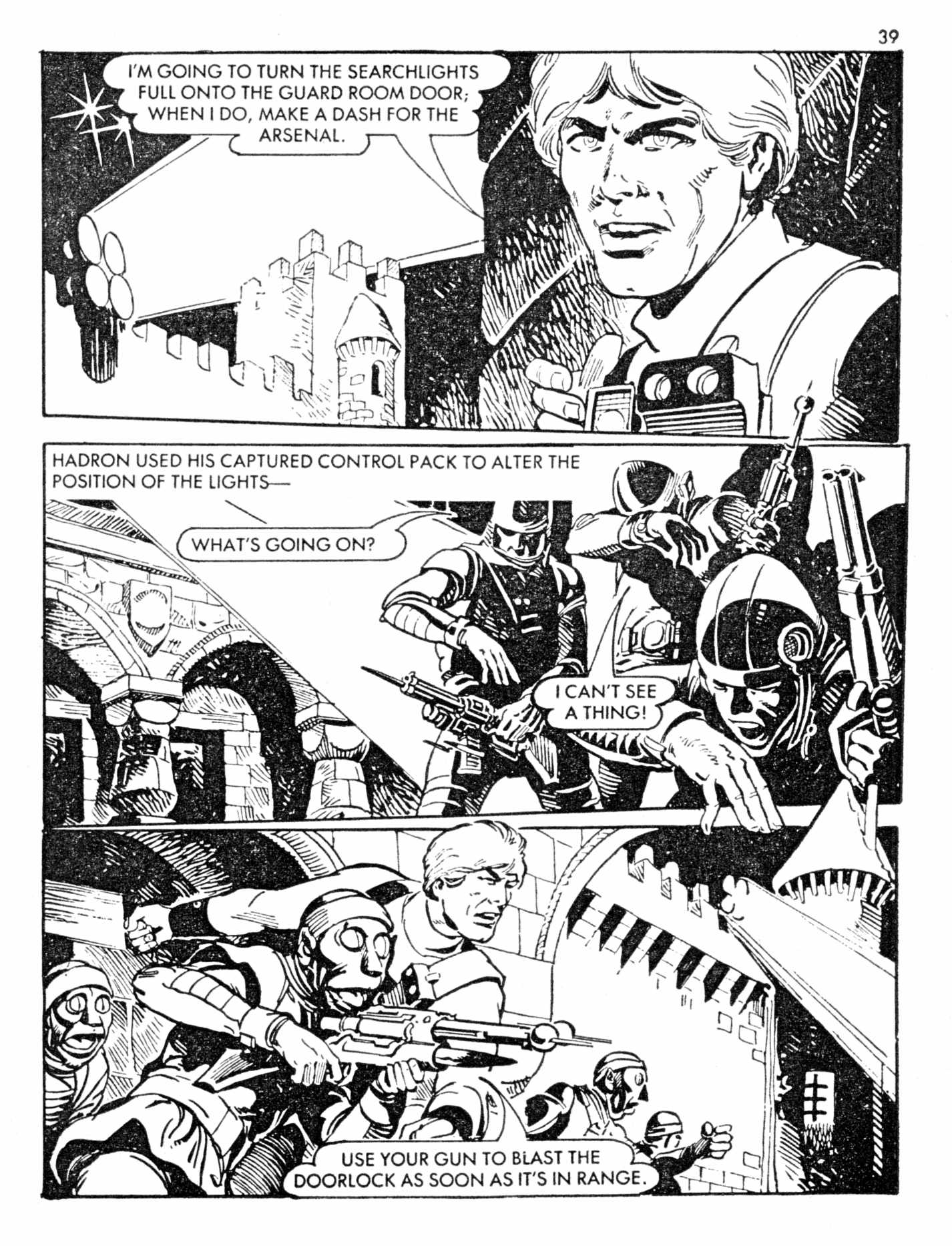 Read online Starblazer comic -  Issue #146 - 39