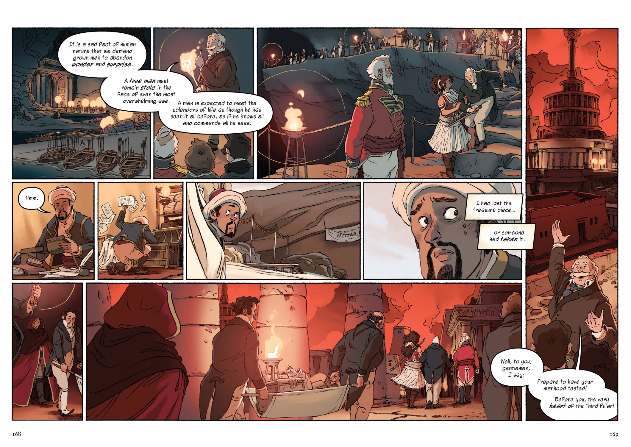 Read online Delilah Dirk and the Pillars of Hercules comic -  Issue # TPB (Part 2) - 59