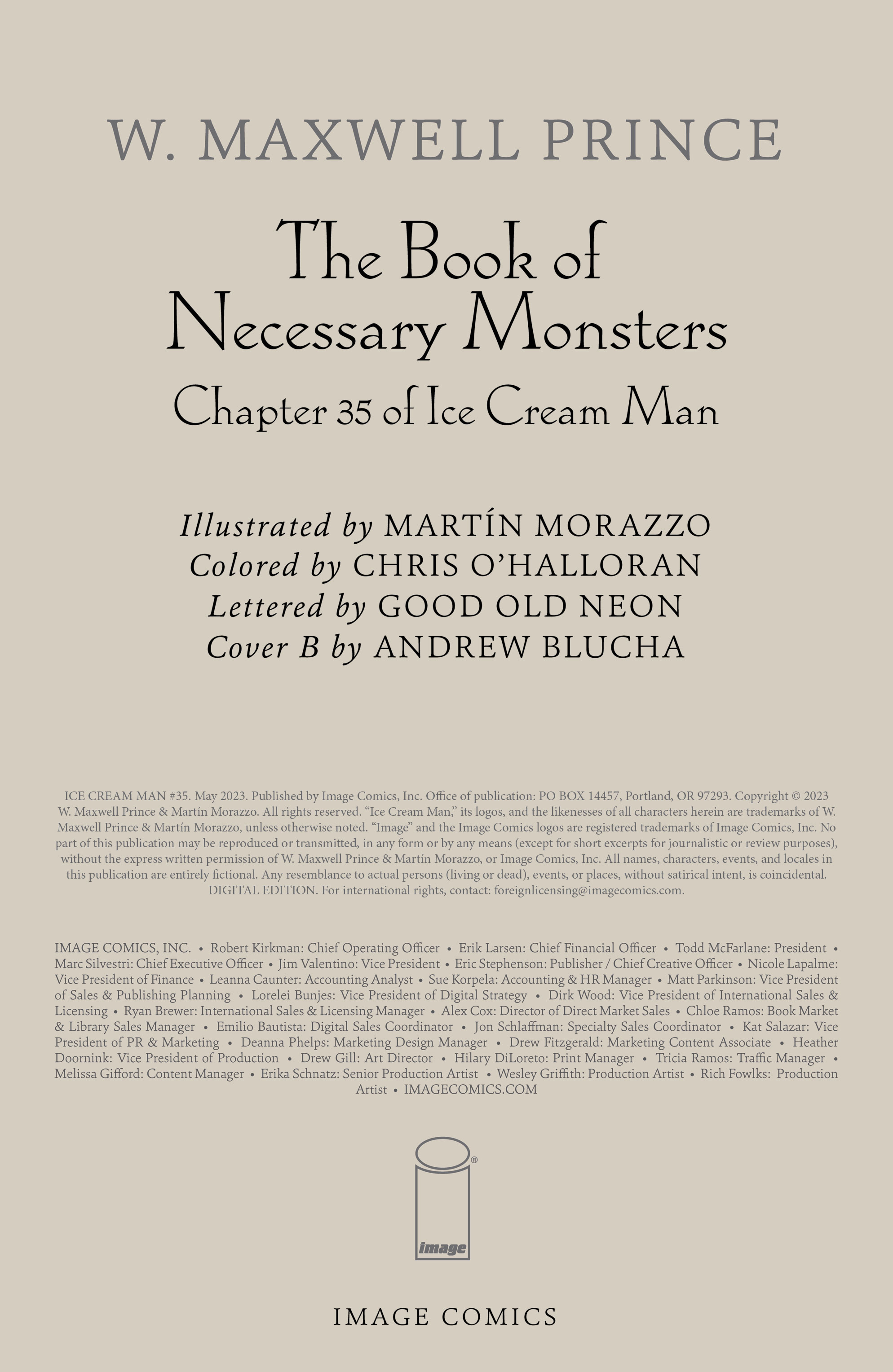 Read online Ice Cream Man comic -  Issue #35 - 2