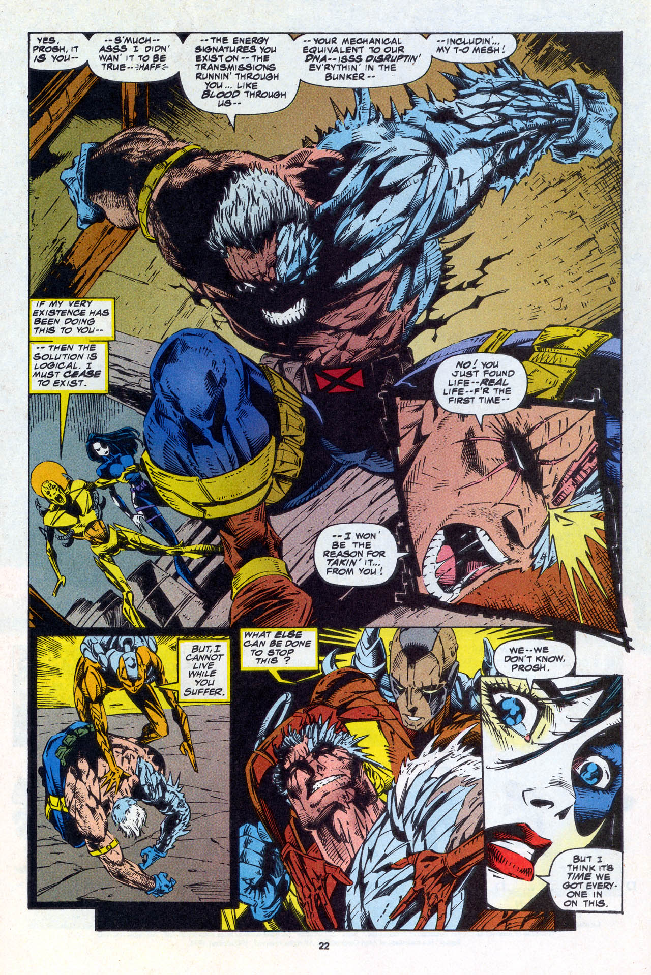 Read online X-Force (1991) comic -  Issue #39 - 23