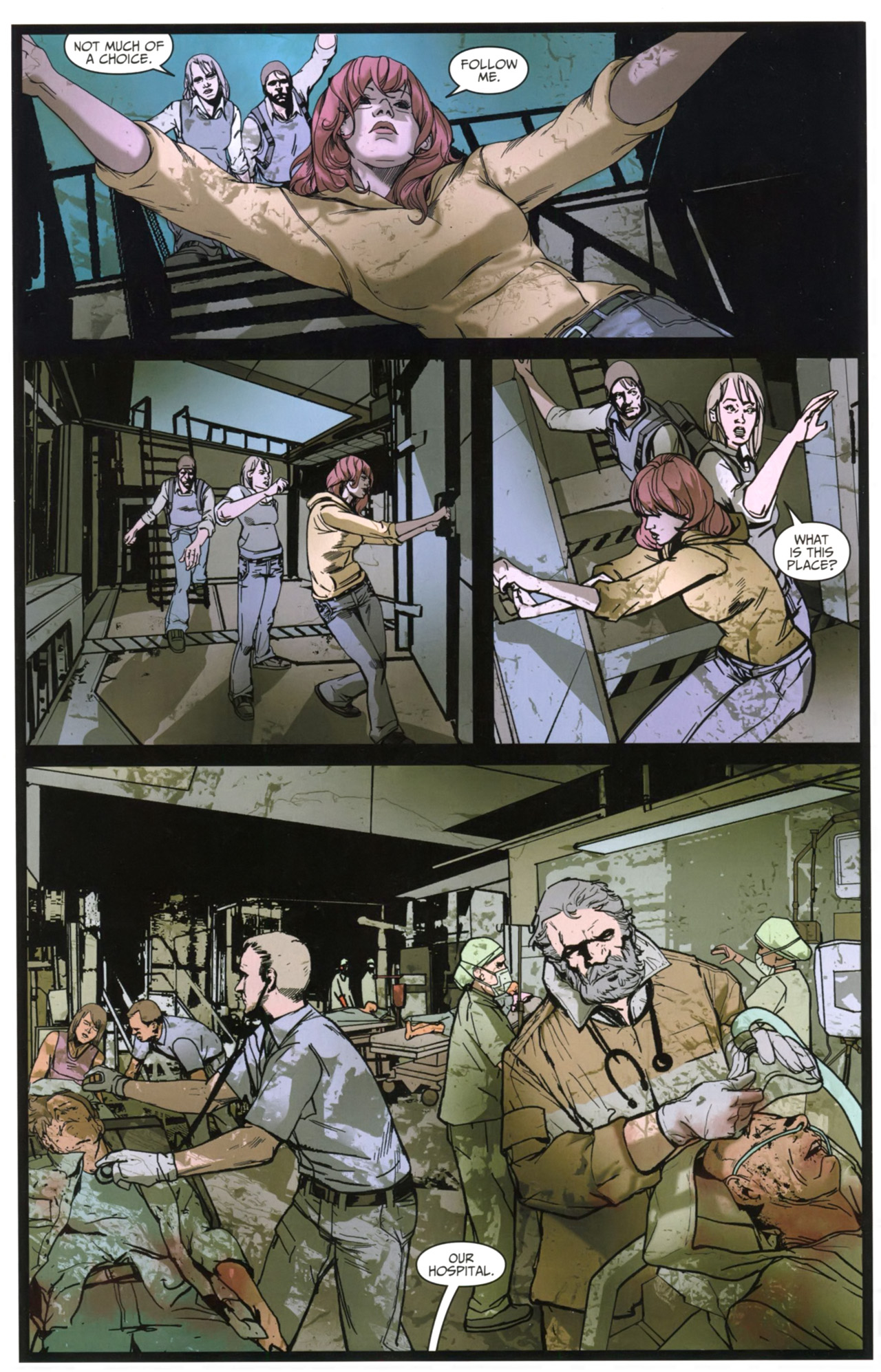 Read online inFamous comic -  Issue #5 - 6