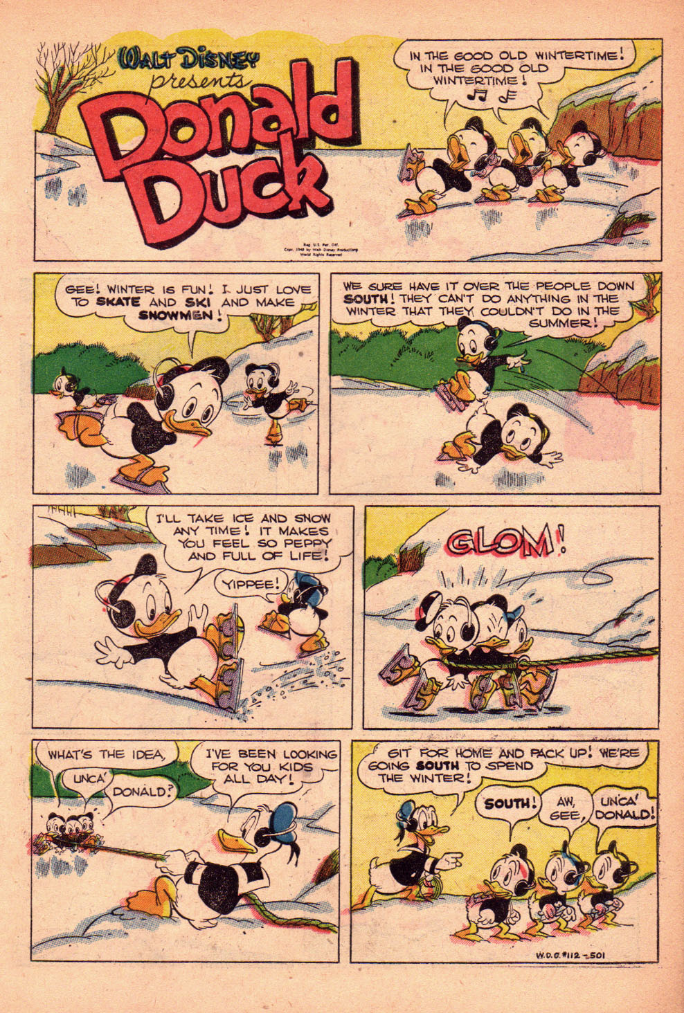 Read online Walt Disney's Comics and Stories comic -  Issue #112 - 3