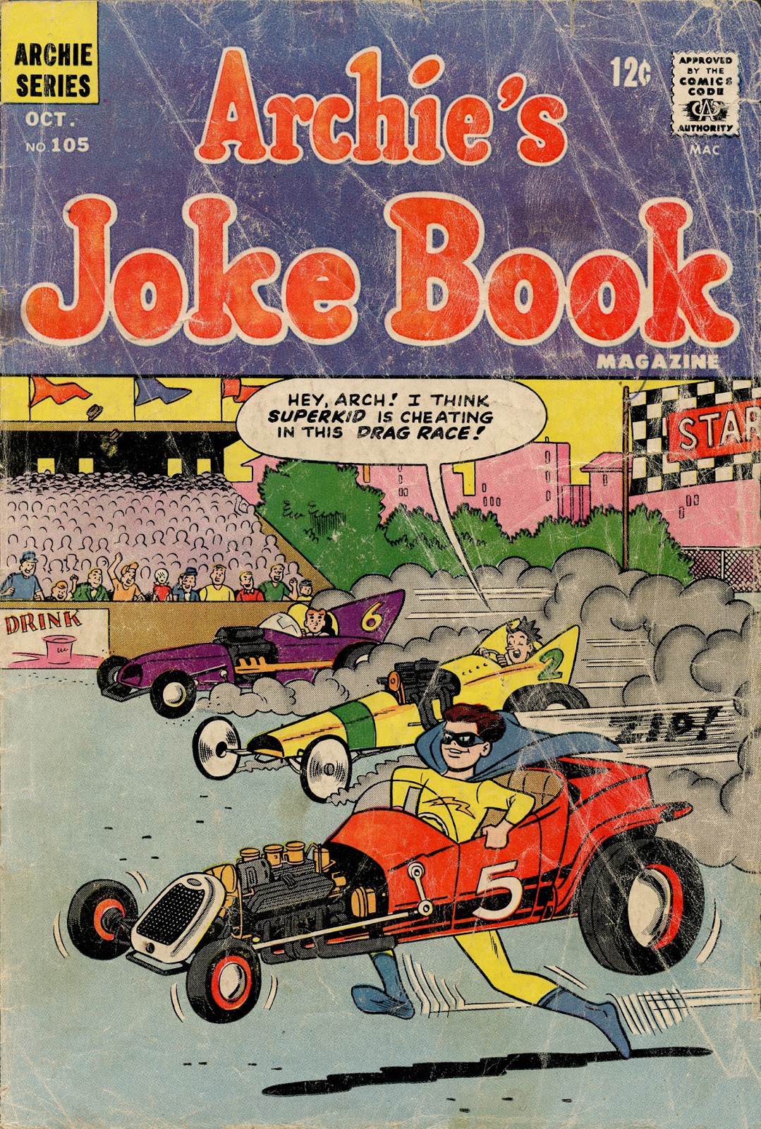 Archie's Joke Book Magazine issue 105 - Page 1