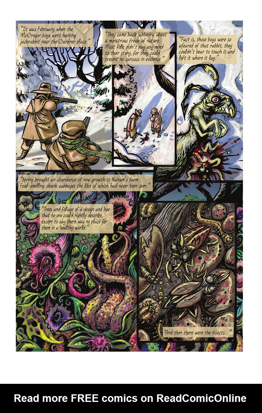 Read online The Lovecraft Anthology comic -  Issue # TPB 1 - 61