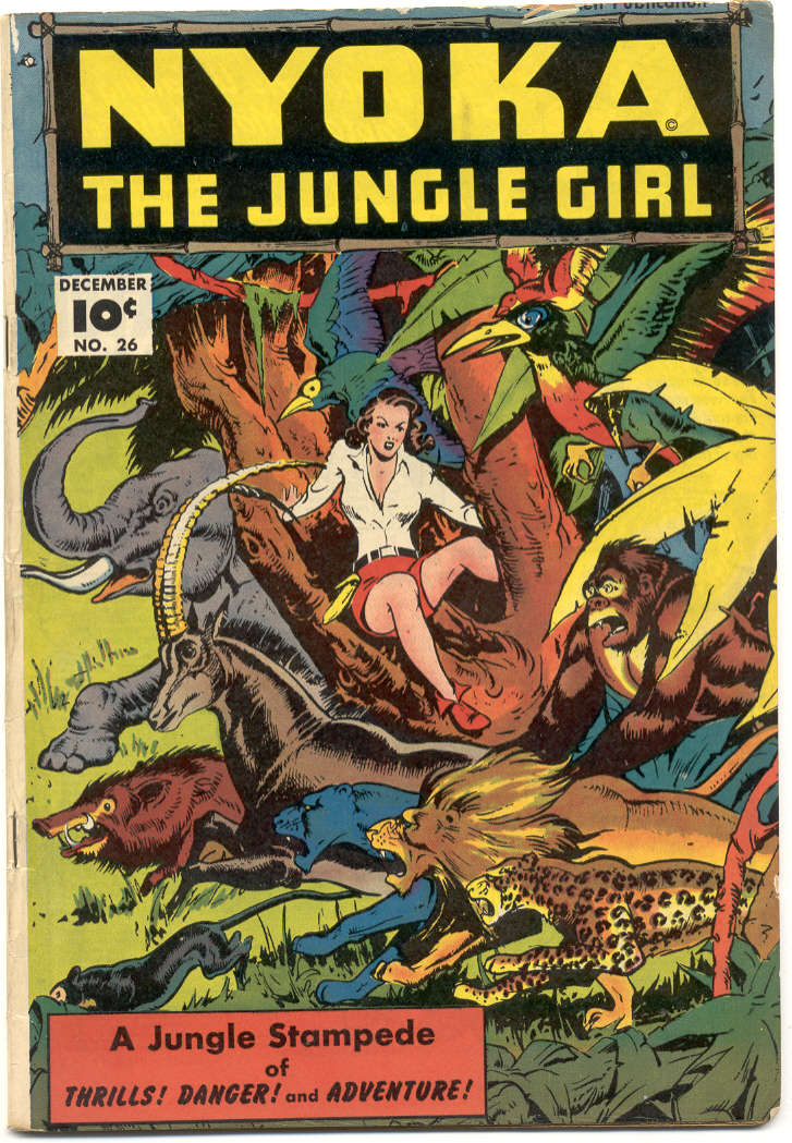 Read online Nyoka the Jungle Girl (1945) comic -  Issue #26 - 1