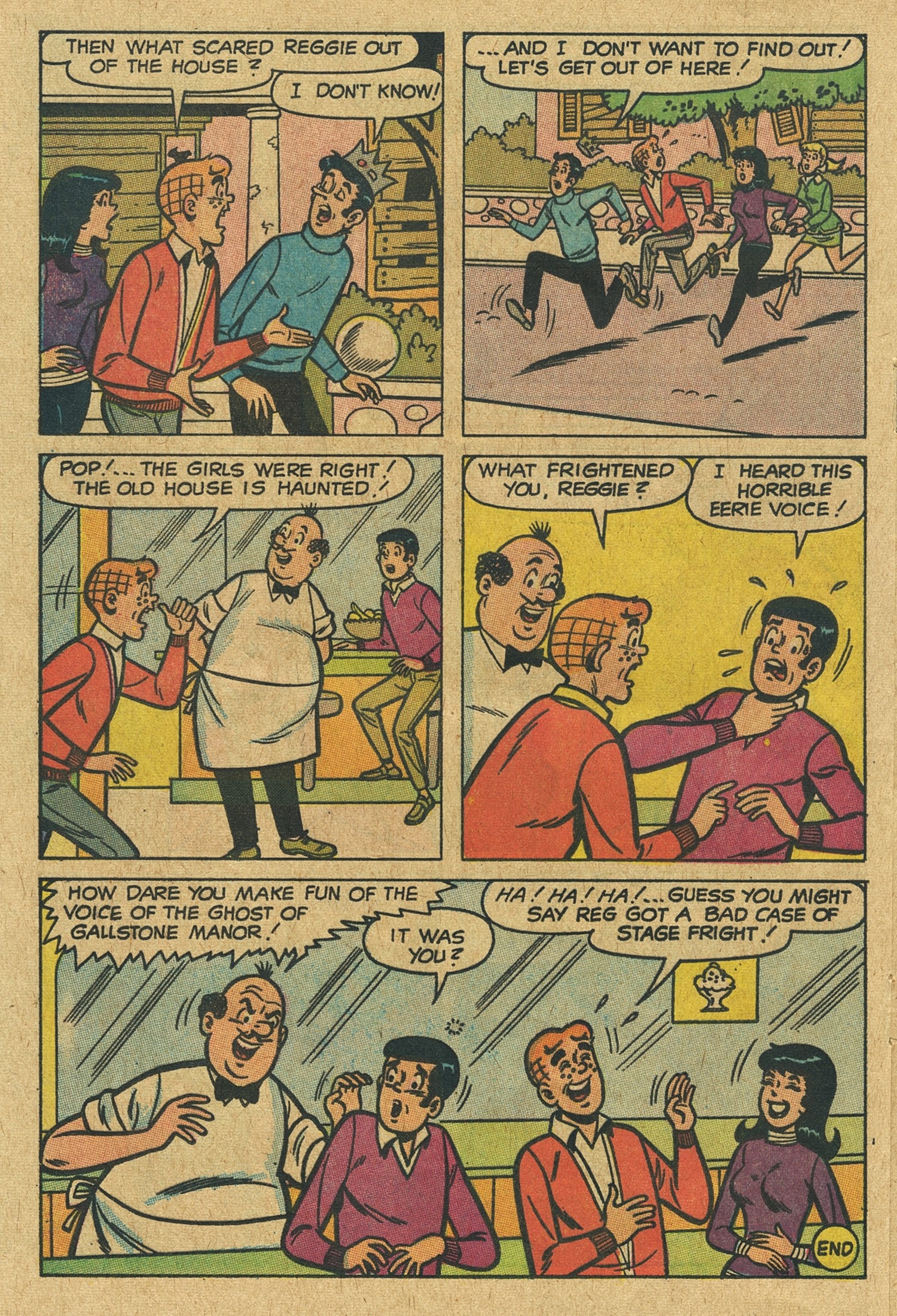 Read online Reggie and Me (1966) comic -  Issue #35 - 20