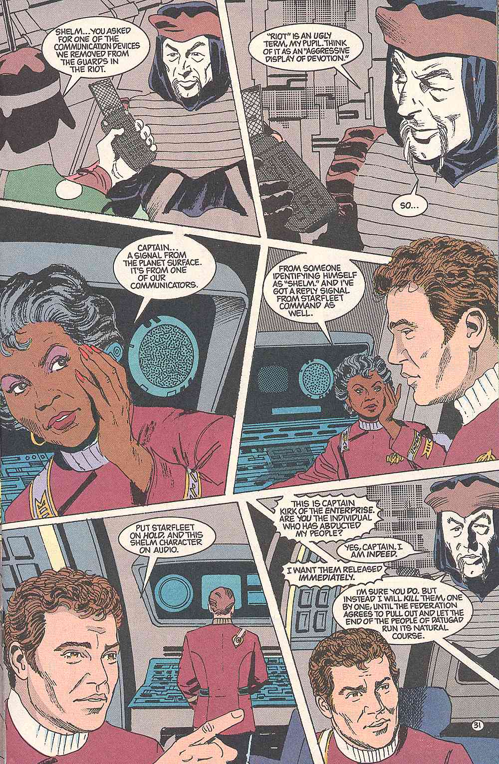 Read online Star Trek (1989) comic -  Issue # _Annual 1 - 34