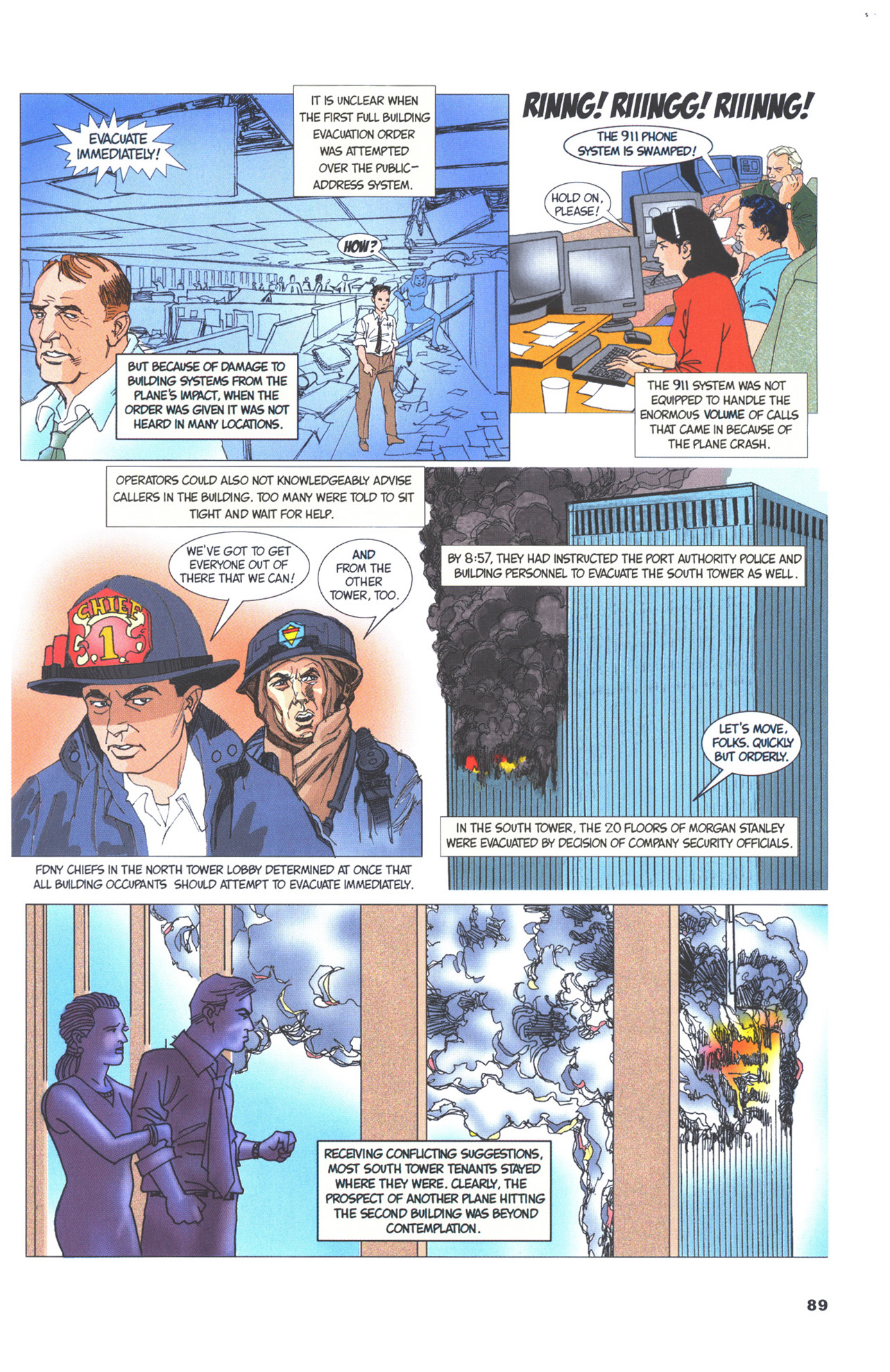 Read online The 9/11 Report comic -  Issue # TPB - 93