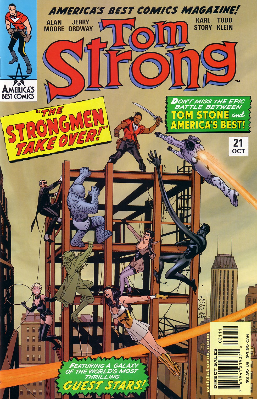Read online Tom Strong comic -  Issue #21 - 1