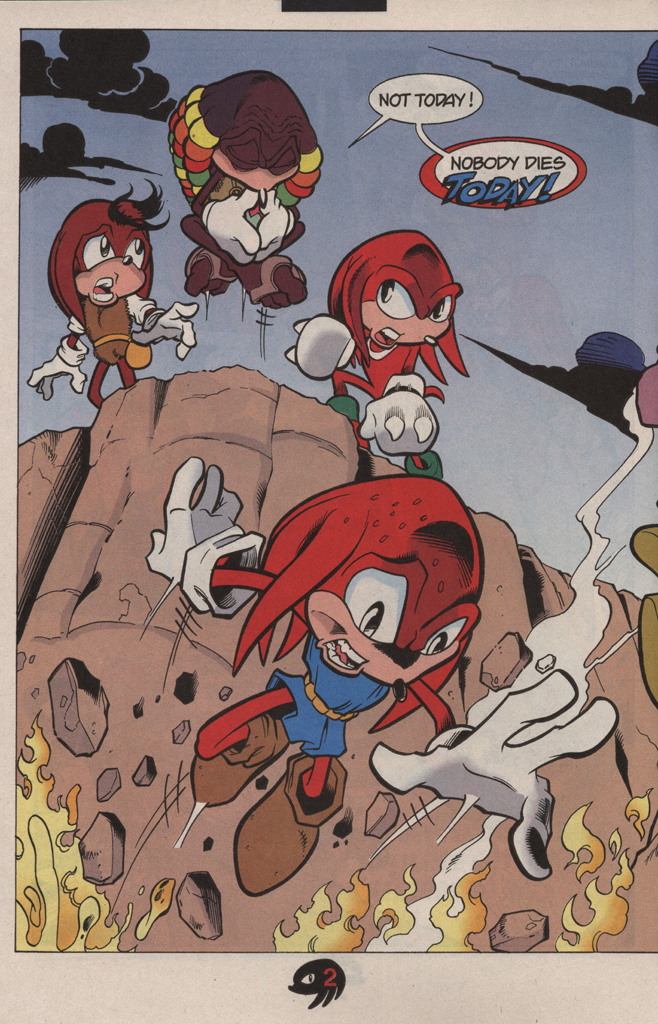 Read online Knuckles the Echidna comic -  Issue #11 - 6
