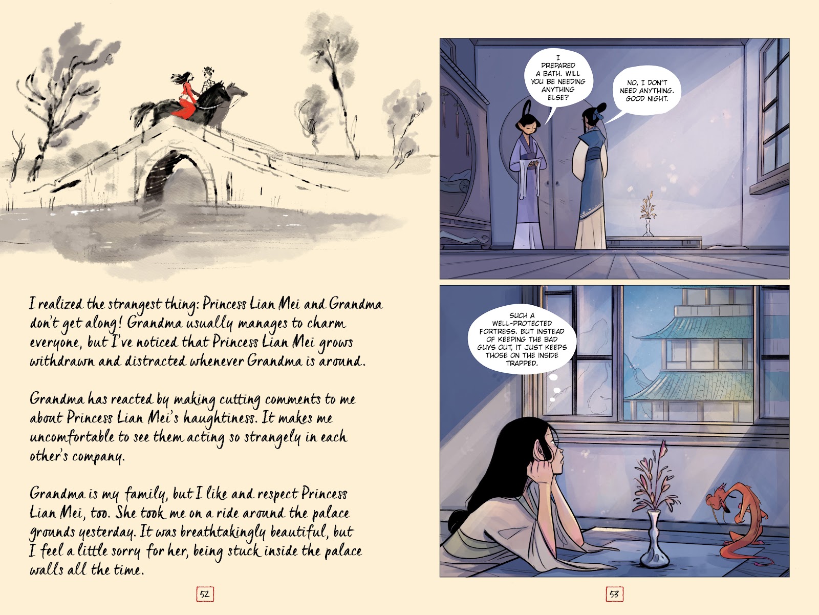 Disney Mulan's Adventure Journal: The Palace of Secrets issue TPB - Page 53