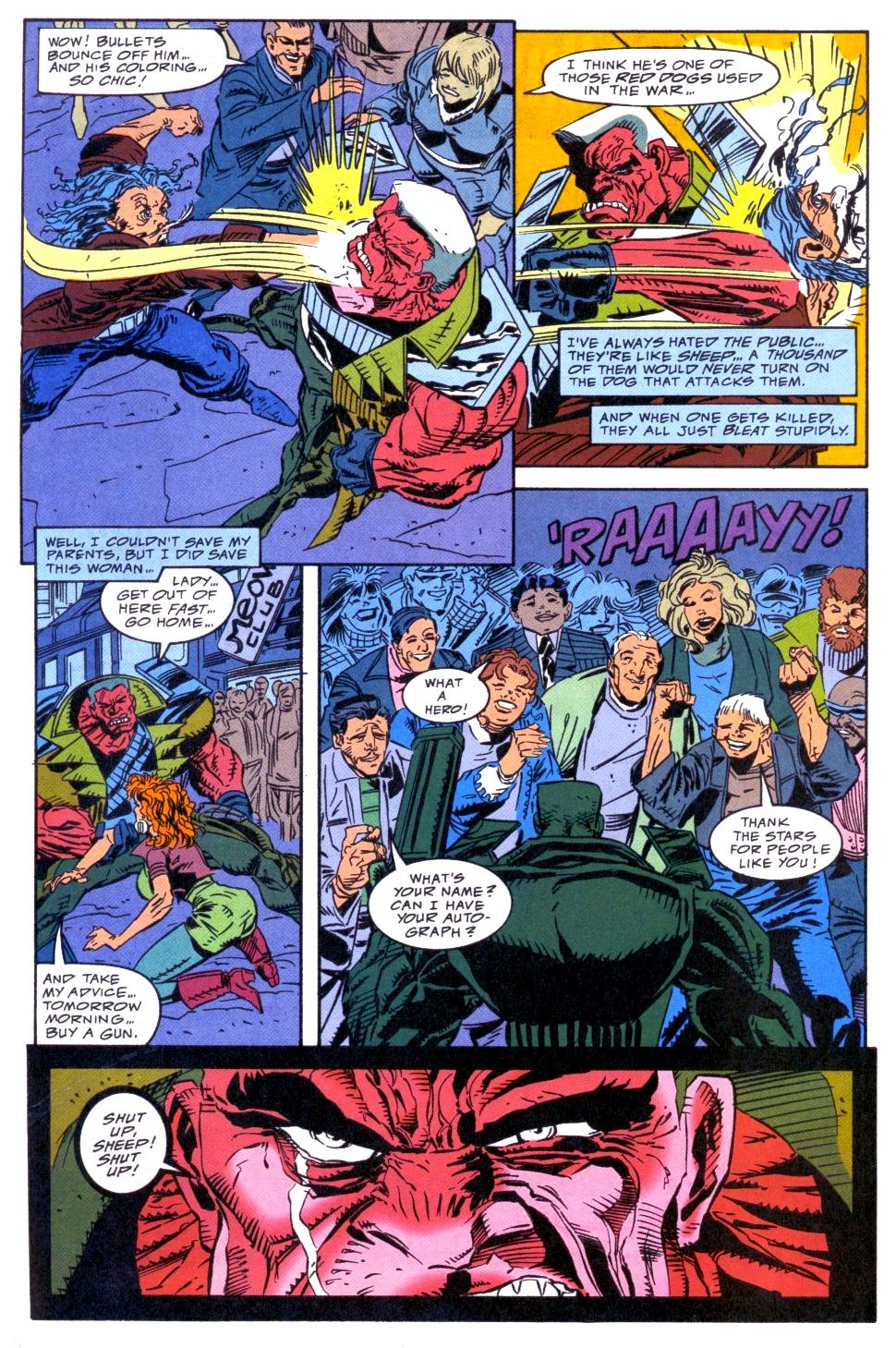 Read online Punisher 2099 comic -  Issue #15 - 19